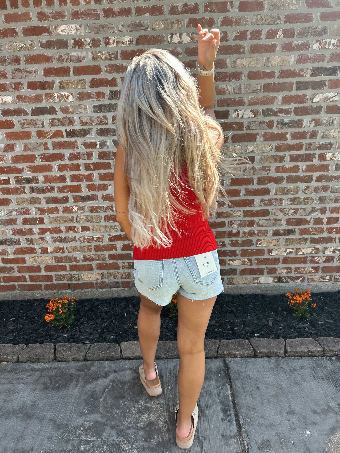 Jessie Split Hem Top