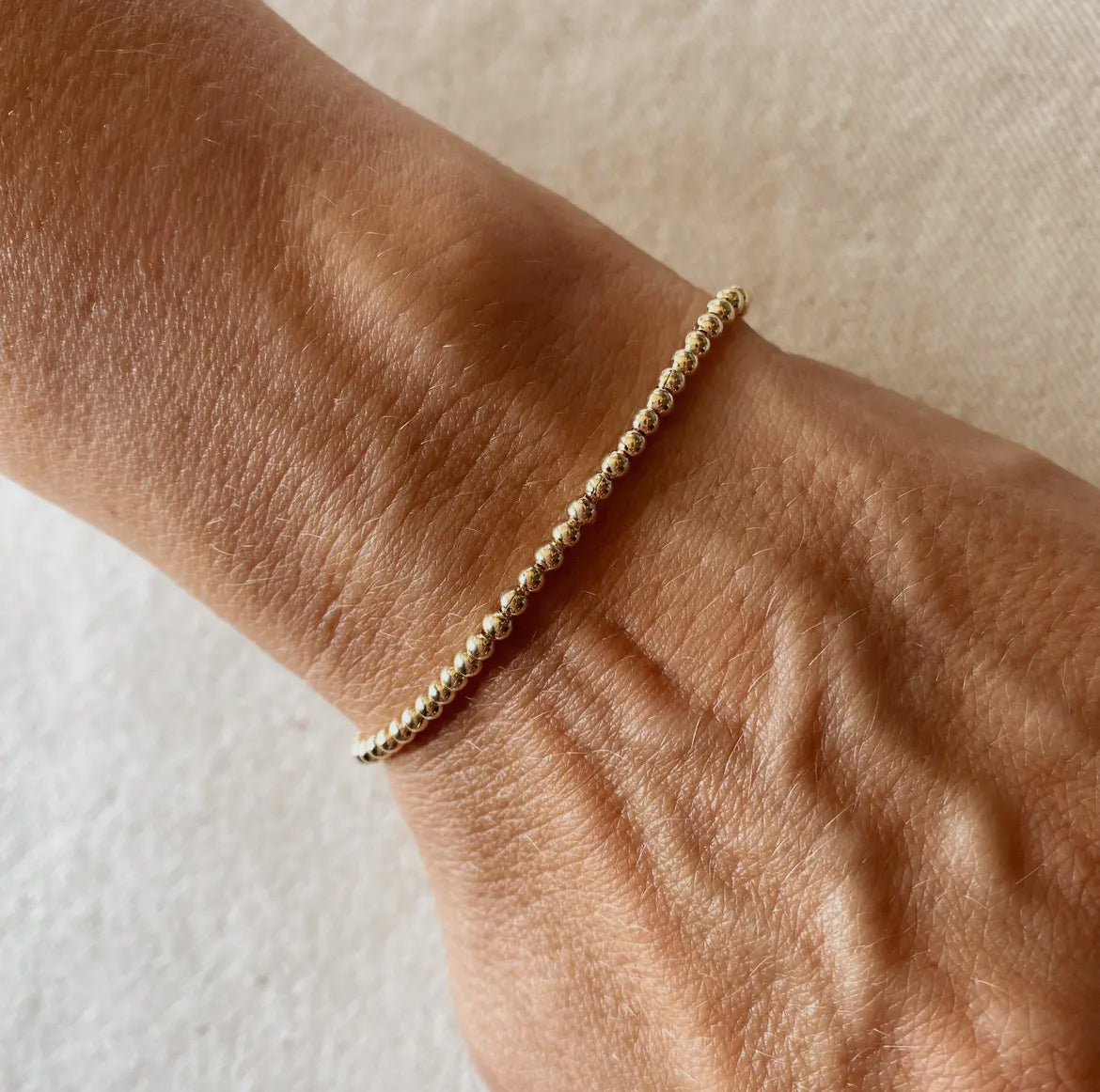 2.5mm Beaded Bracelet