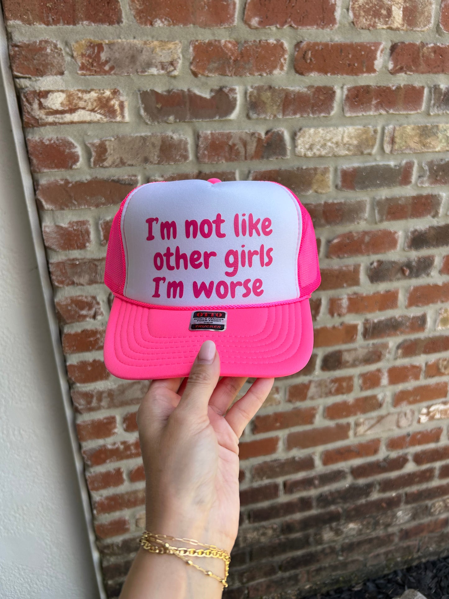 I’m Not Like Other Girls Hat
