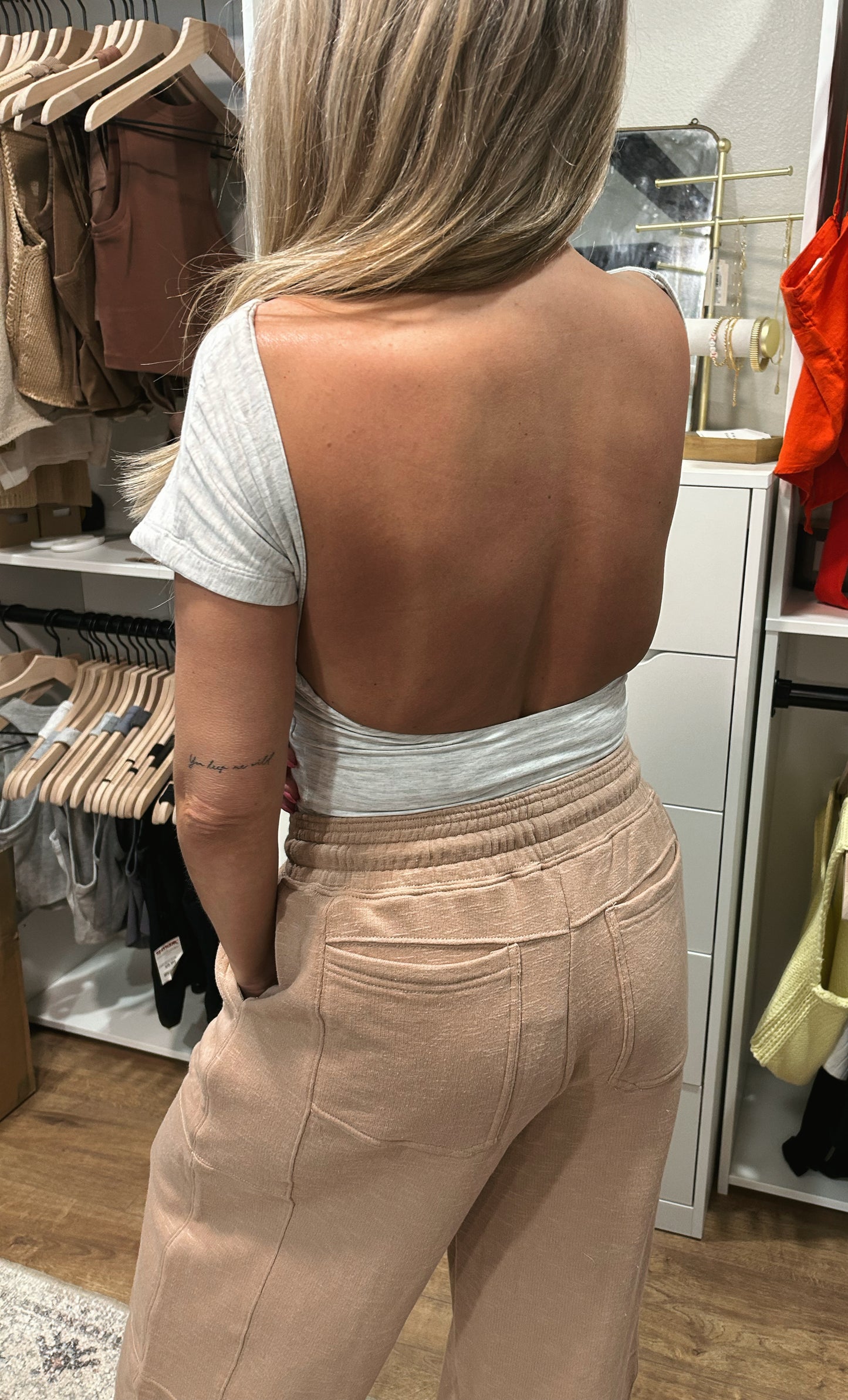 Kendall Backless Top