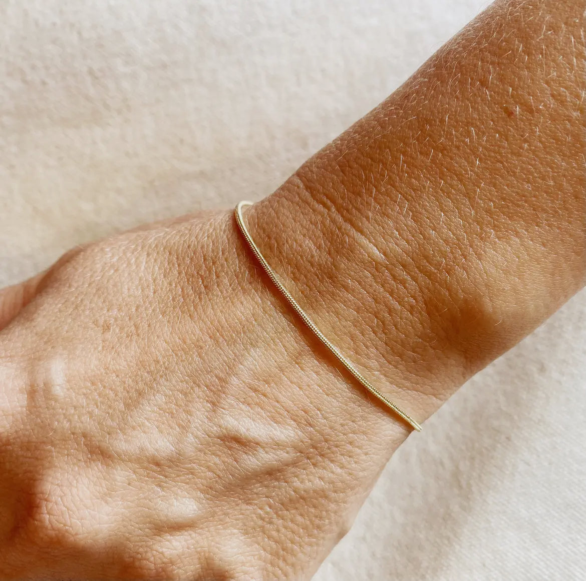 1.2 mm Snake Chain Bracelet