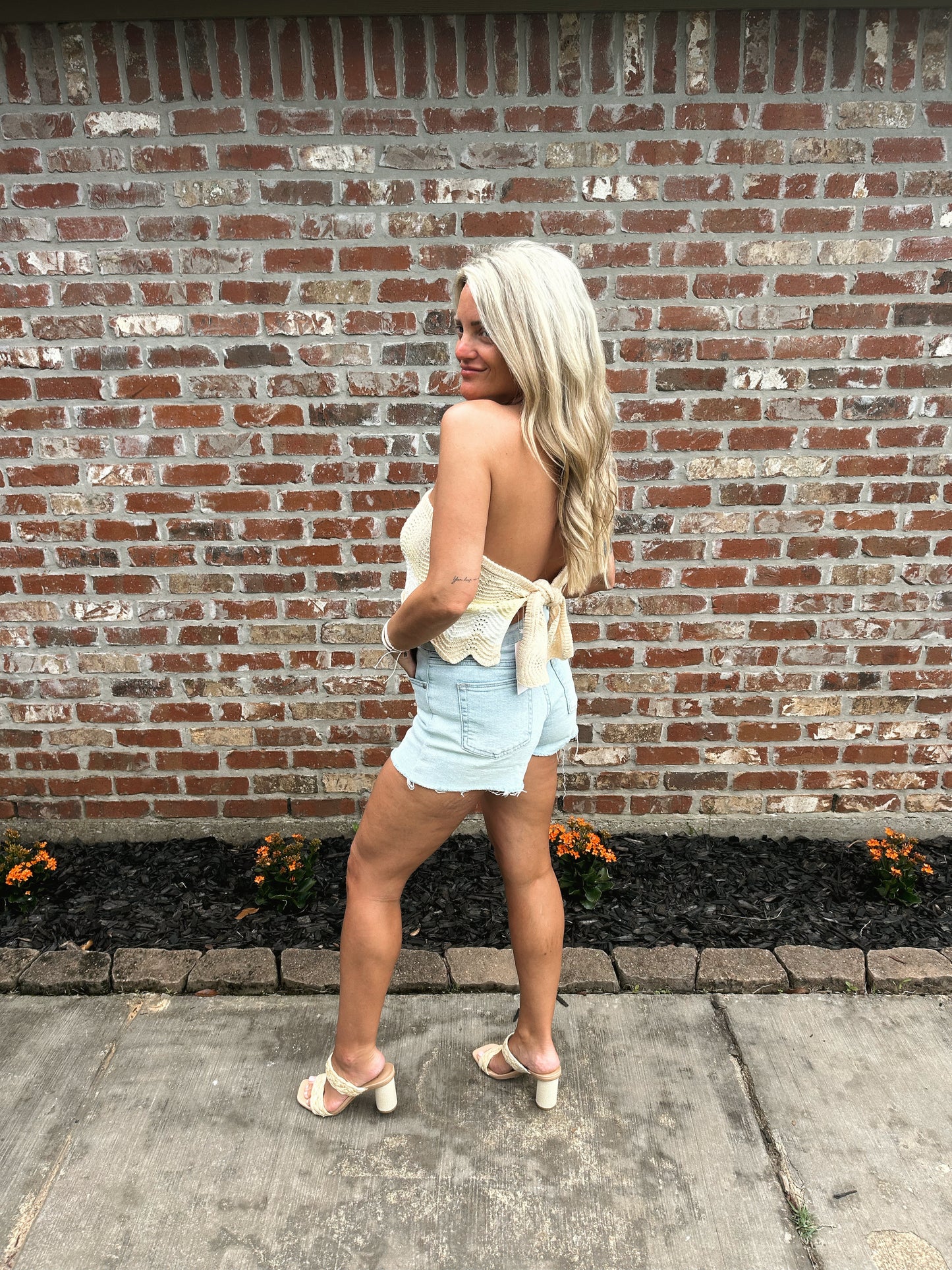 Sunrise Strapless Top