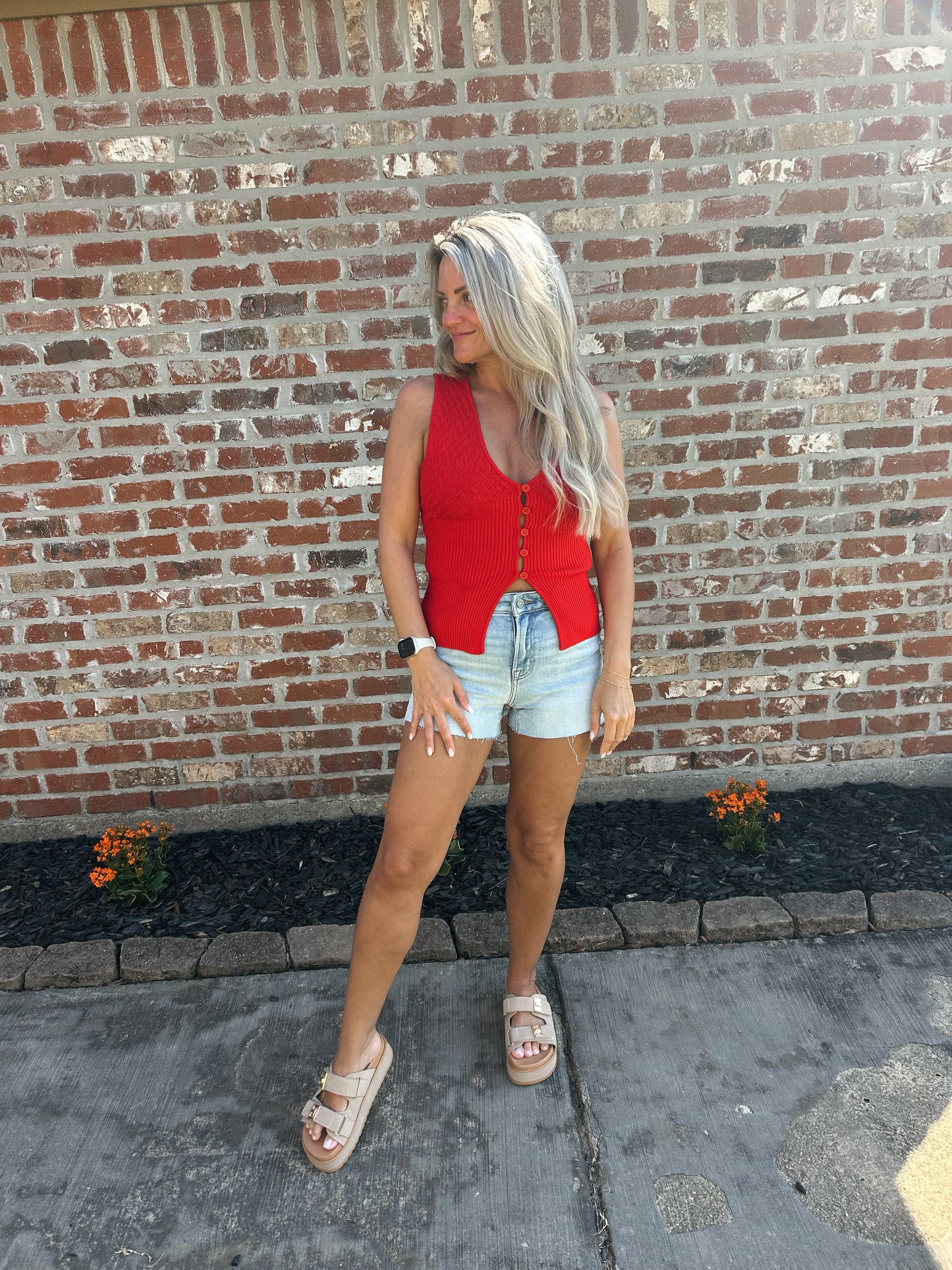 Jessie Split Hem Top