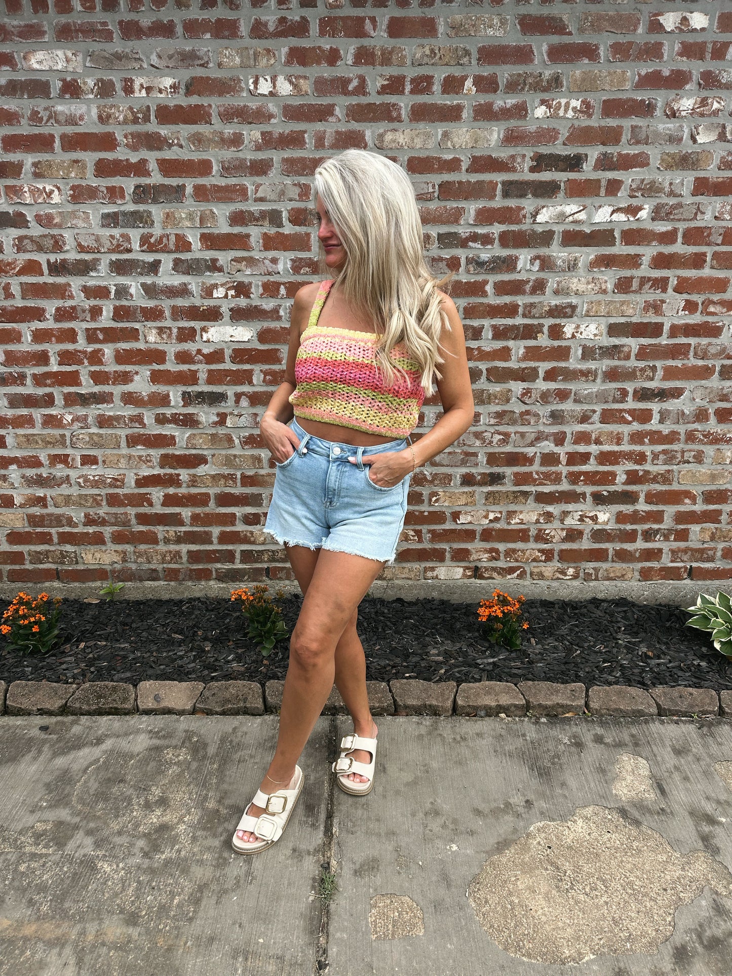 Rainbow Sweater Tank