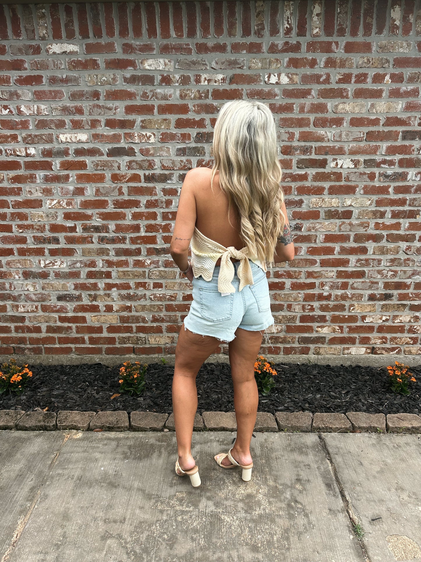 Sunrise Strapless Top