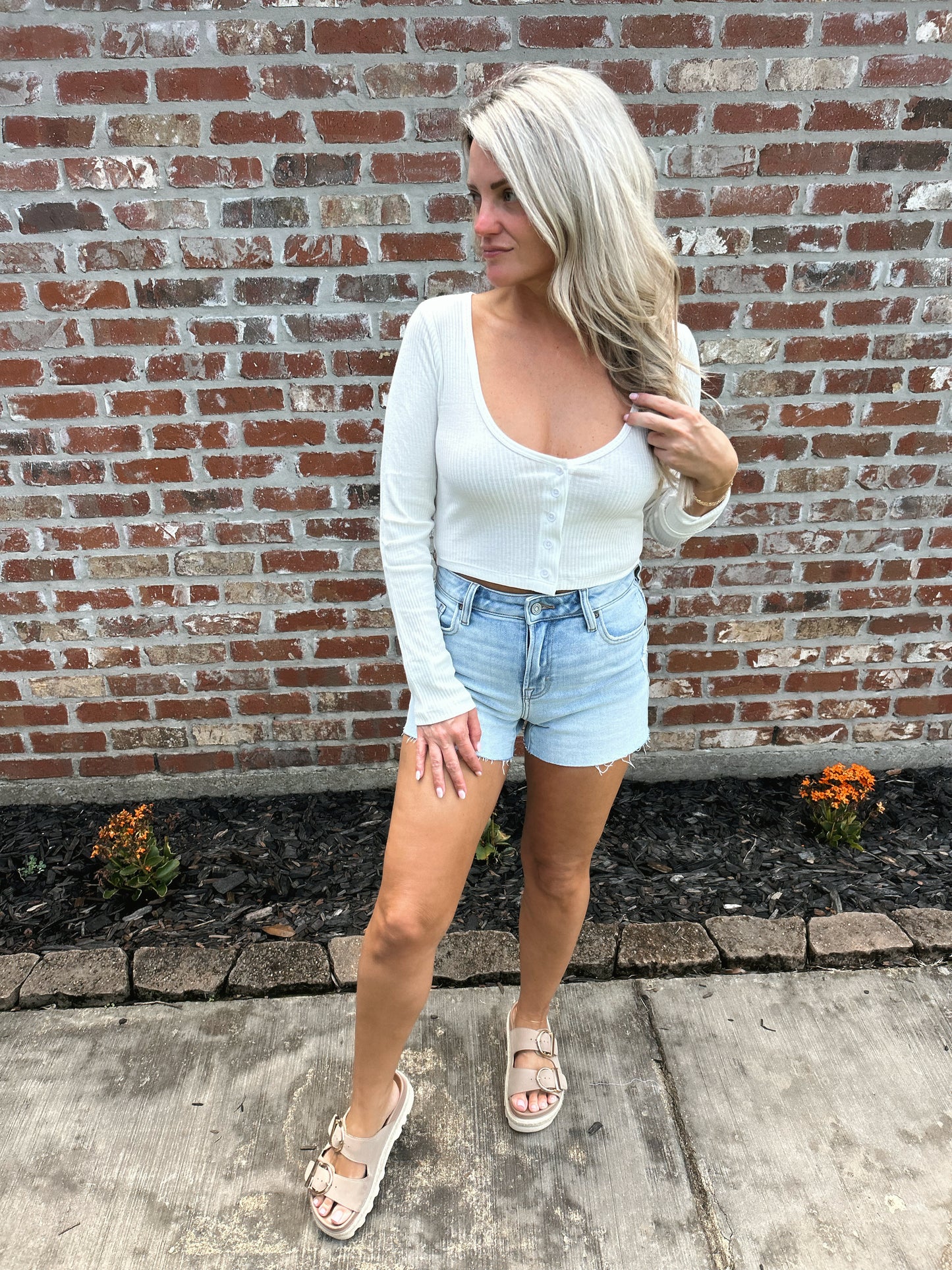 Lynn Cropped Longsleeve