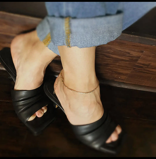2.0mm Flat Ball Anklet