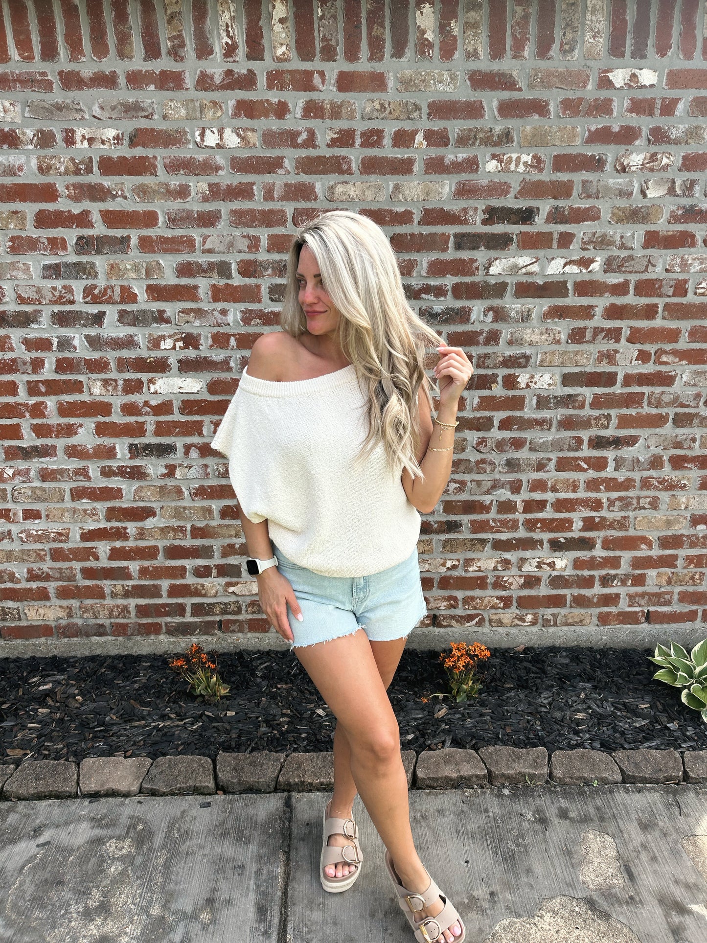 Claire Knit Sweater Top