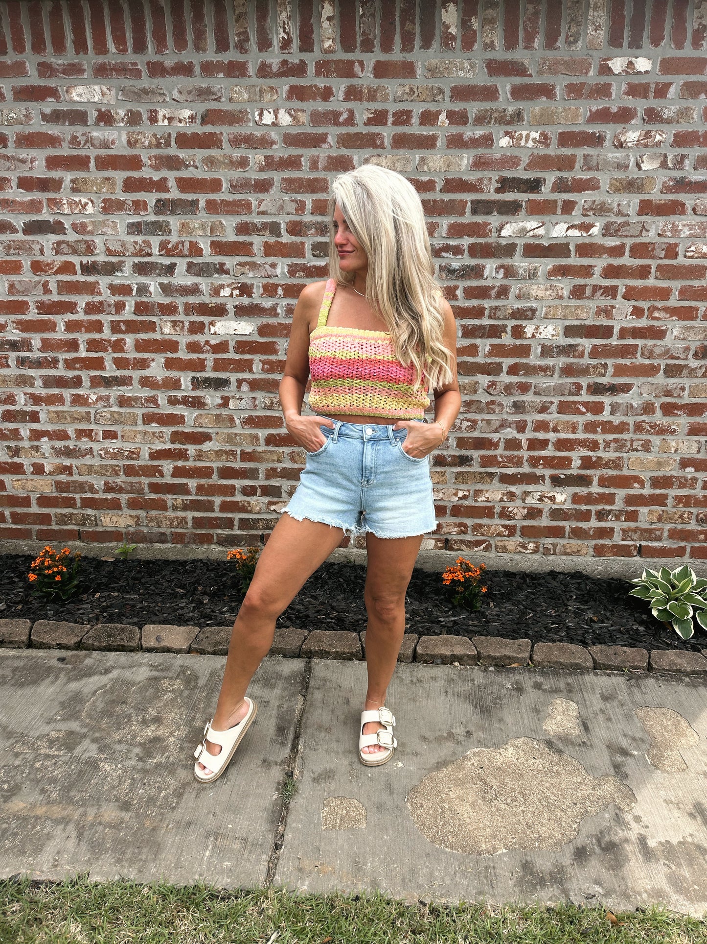 Rainbow Sweater Tank