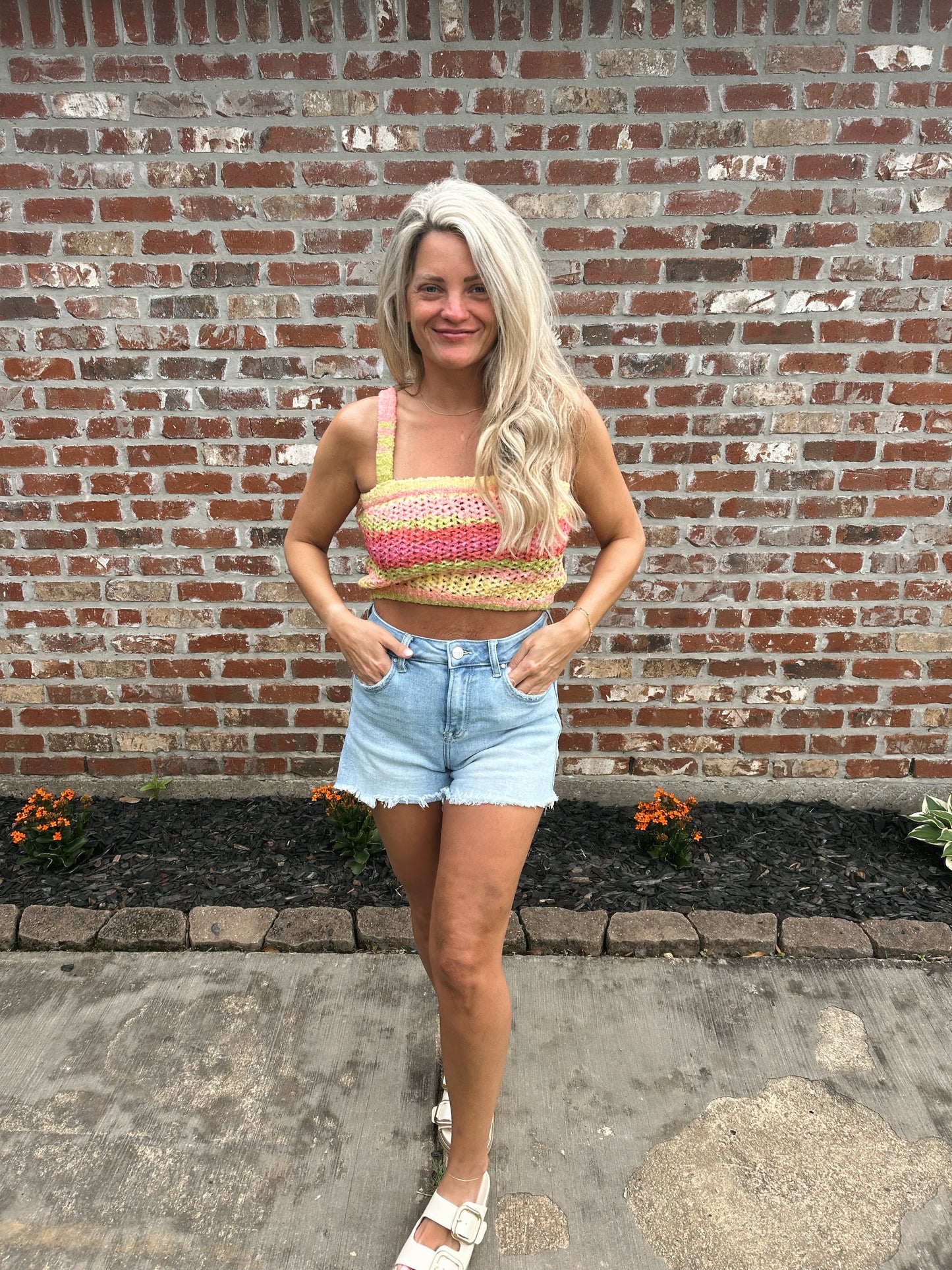 Rainbow Sweater Tank