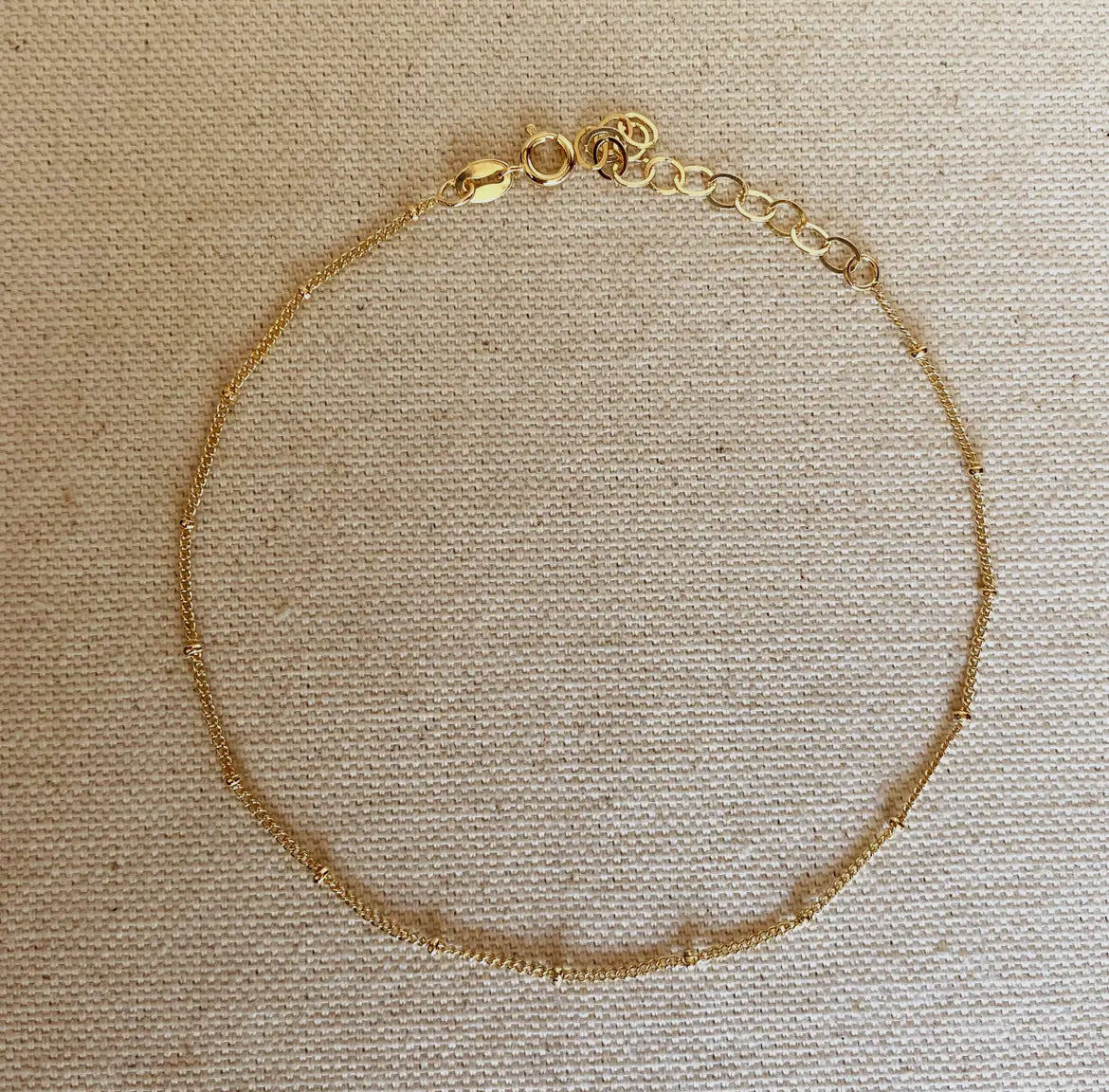 Satellite Chain Anklet