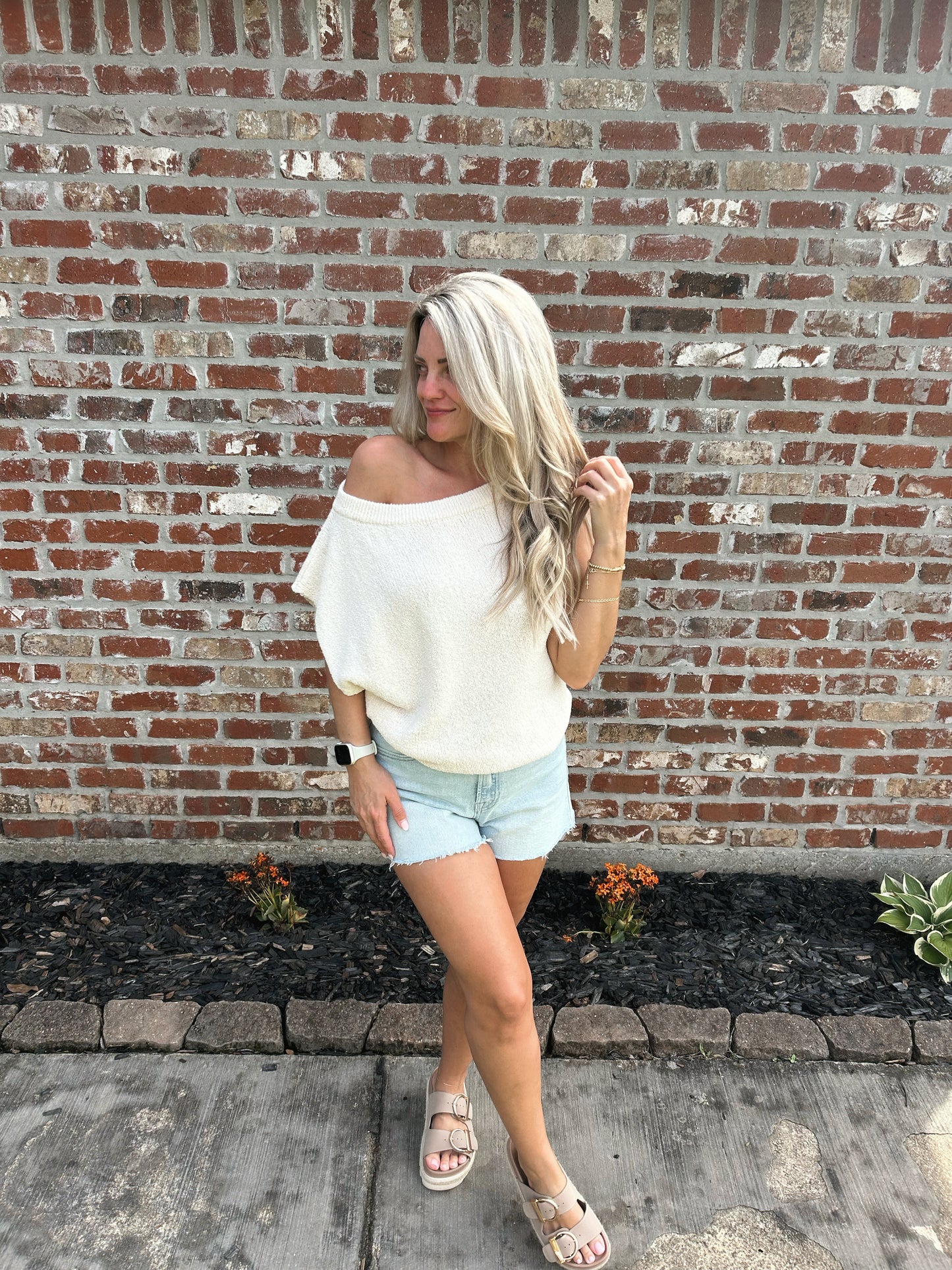 Claire Knit Sweater Top