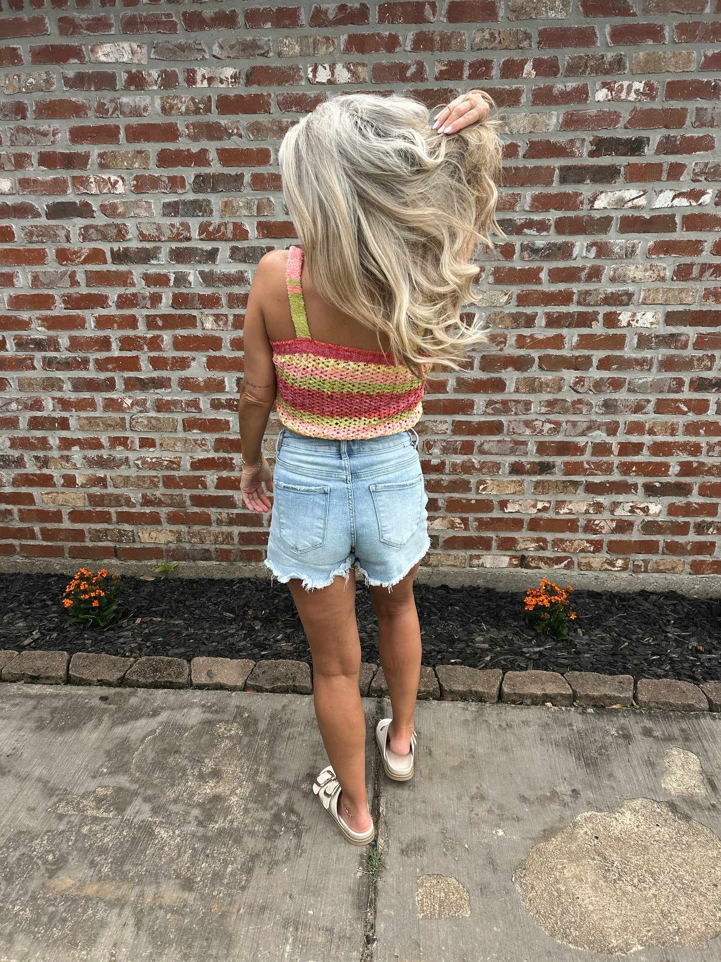 Rainbow Sweater Tank