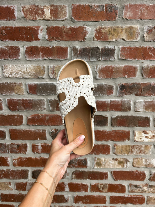 Woven Platform Sandal