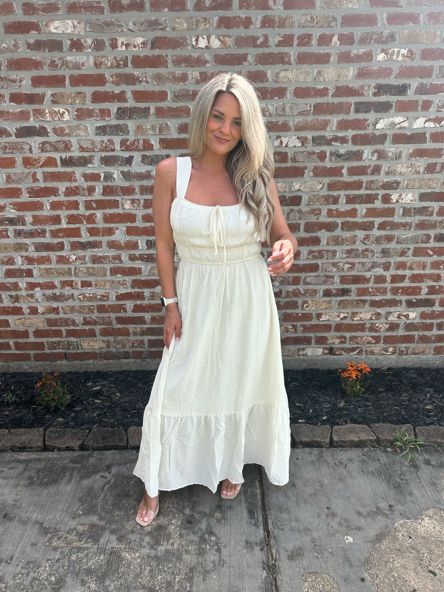 Sundown Dress- Ivory