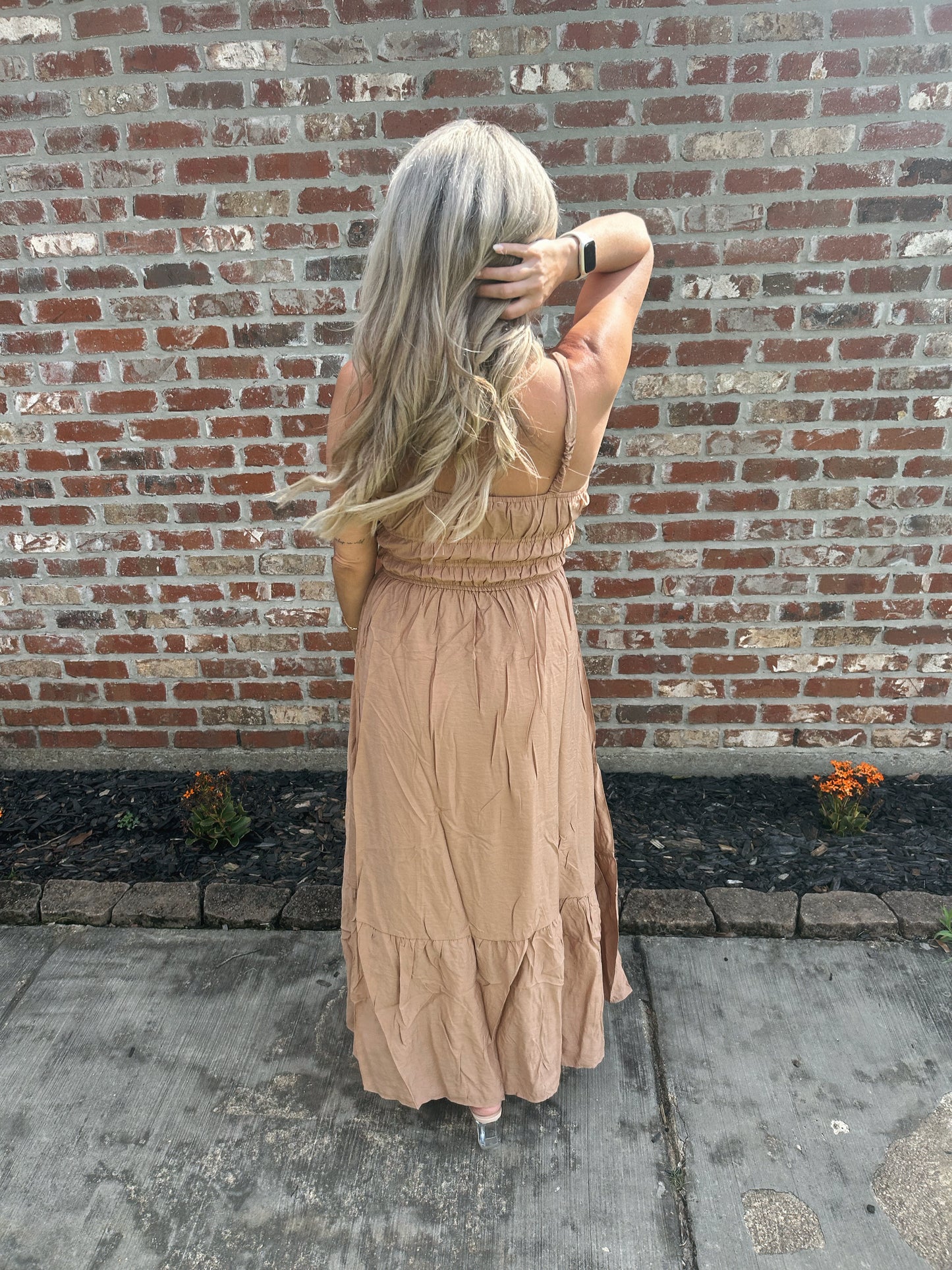 Sundown Dress- Tan