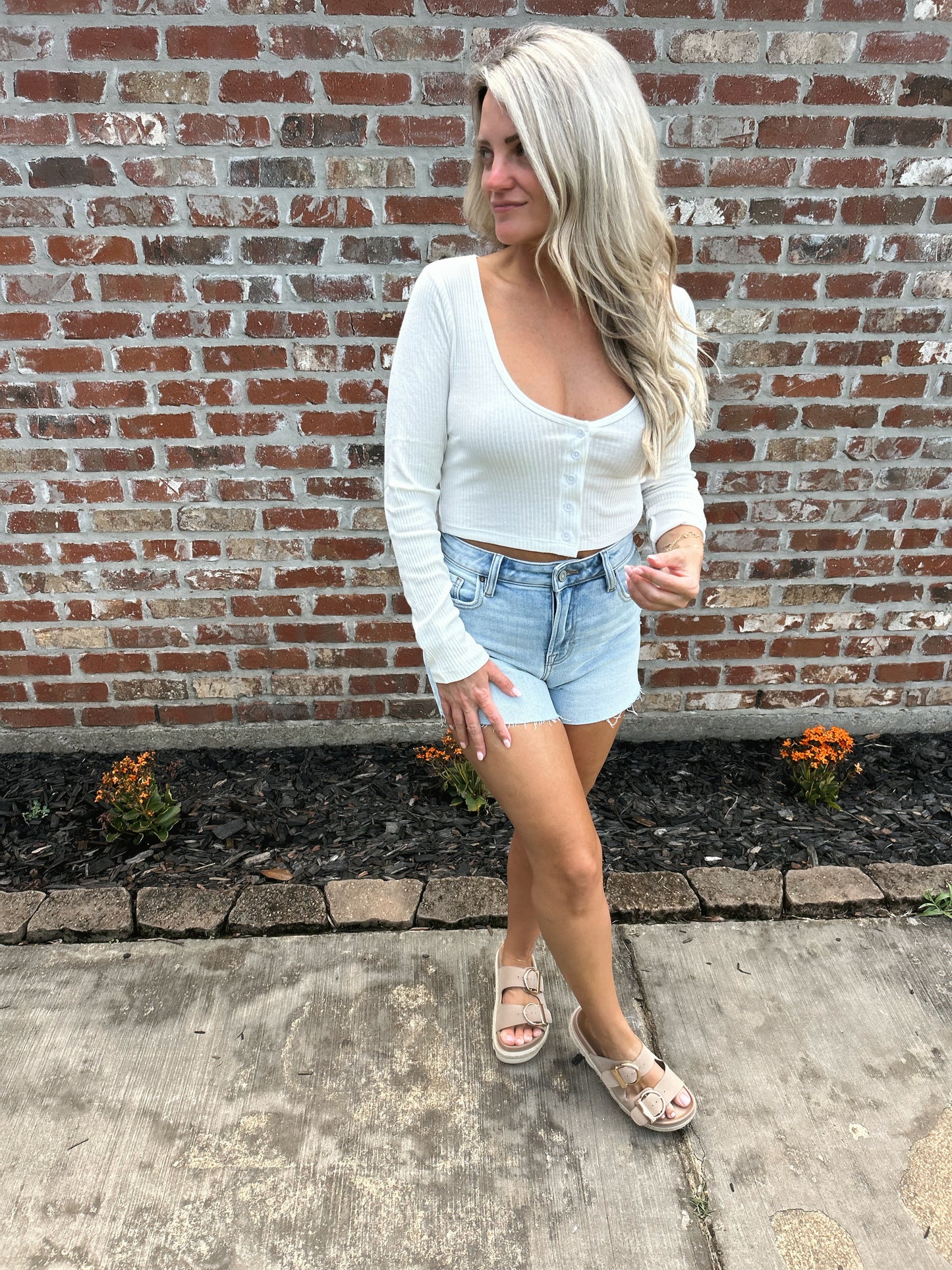 Lynn Cropped Longsleeve