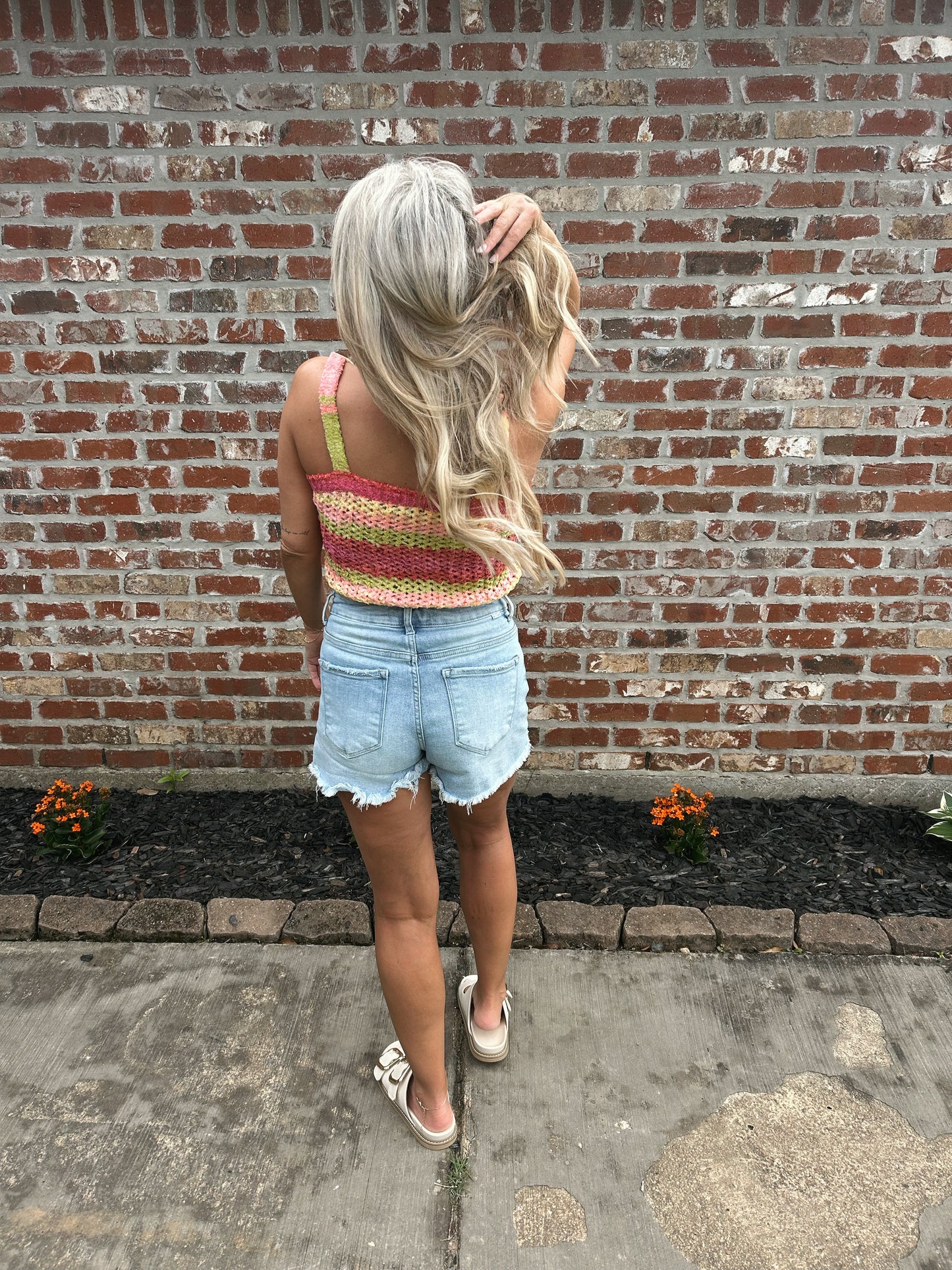 Rainbow Sweater Tank