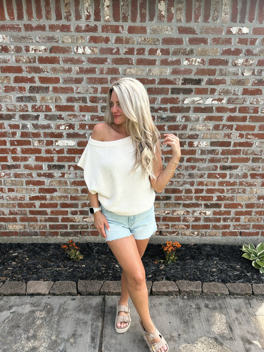 Claire Knit Sweater Top