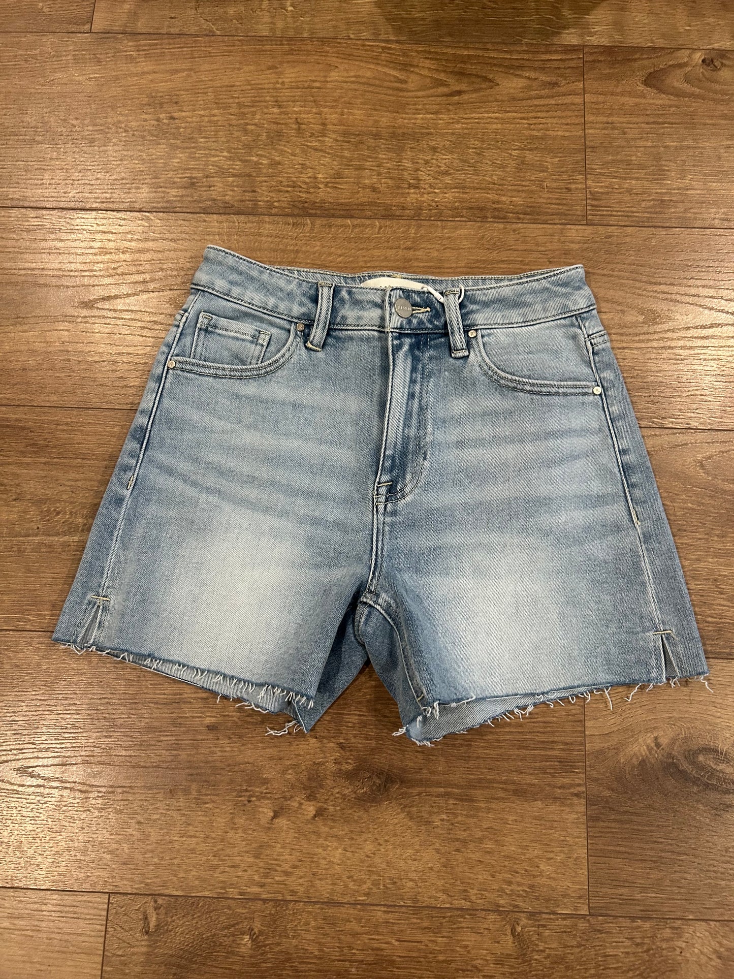 Risen Split Hem Shorts