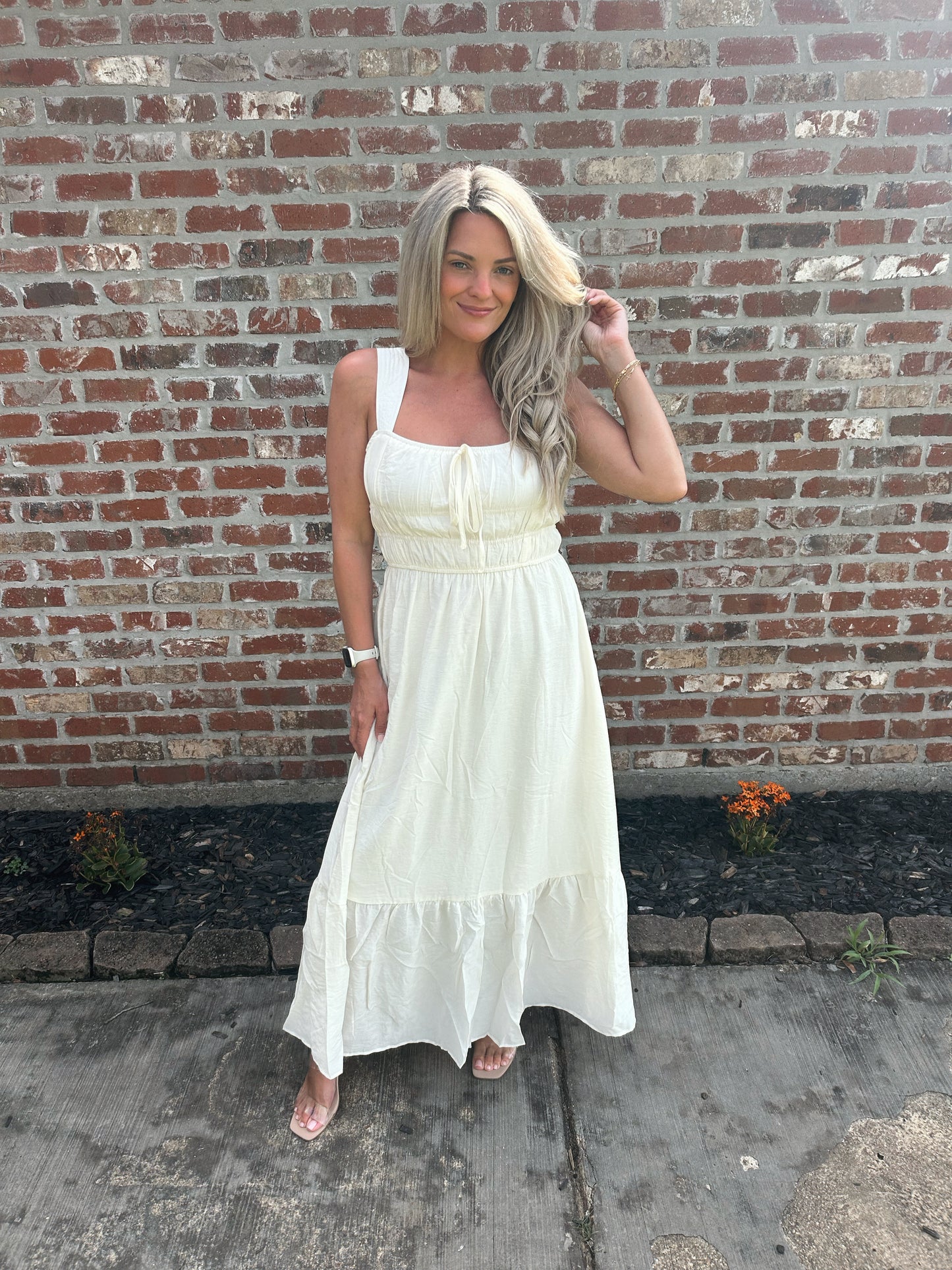 Sundown Dress- Ivory