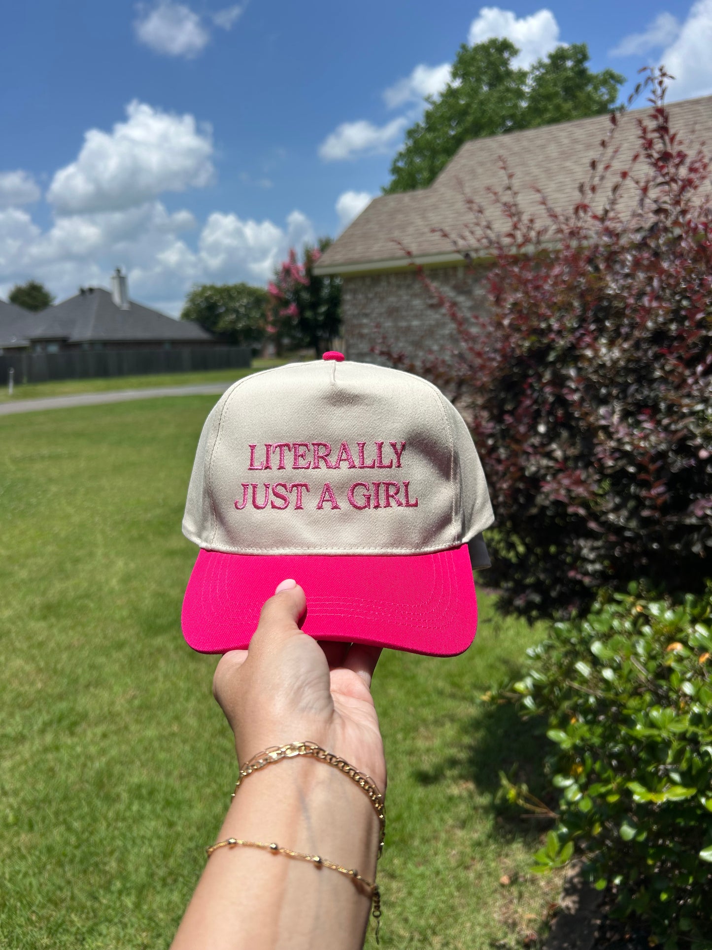 Literally Just A Girl Hat