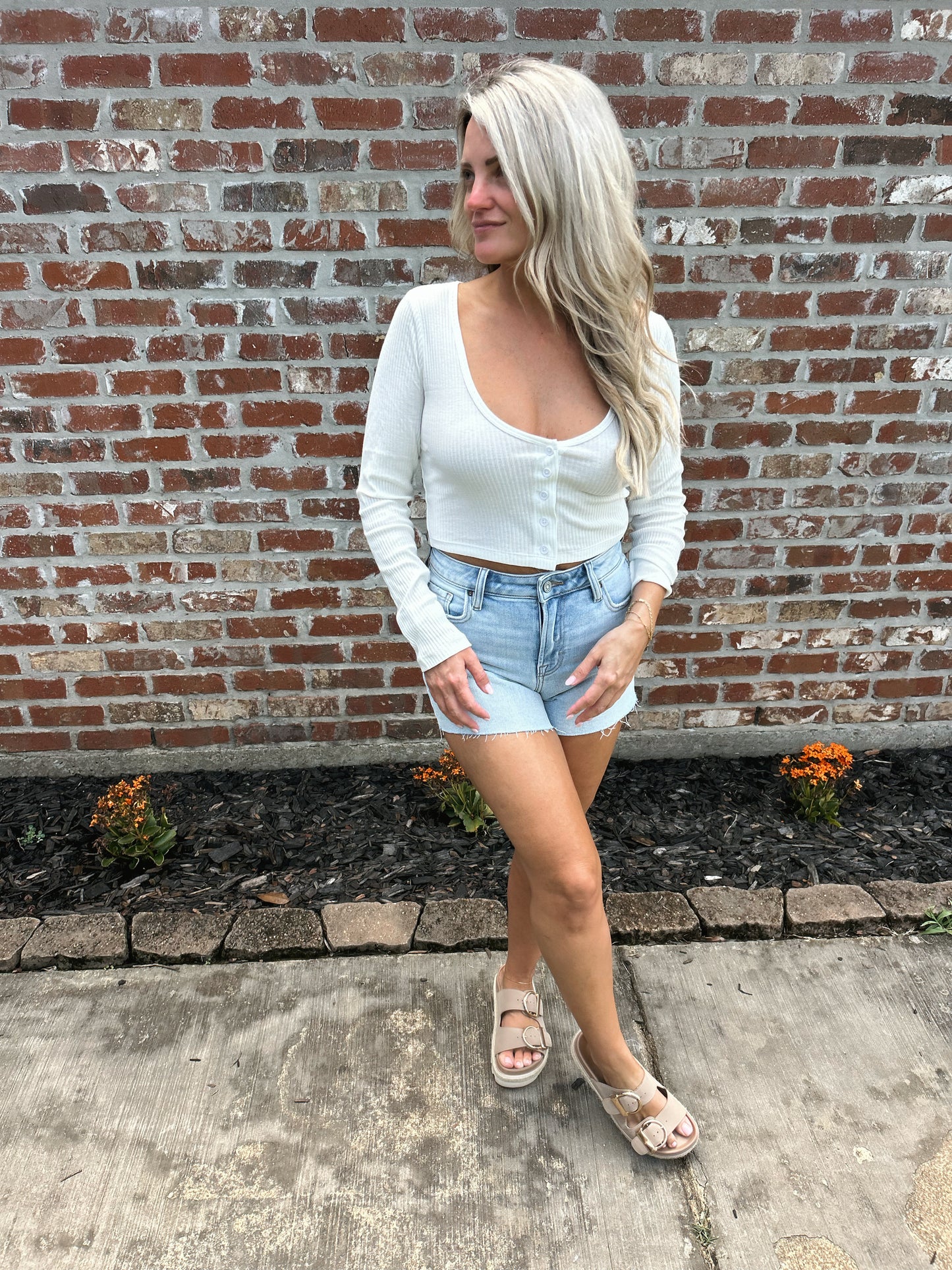 Lynn Cropped Longsleeve