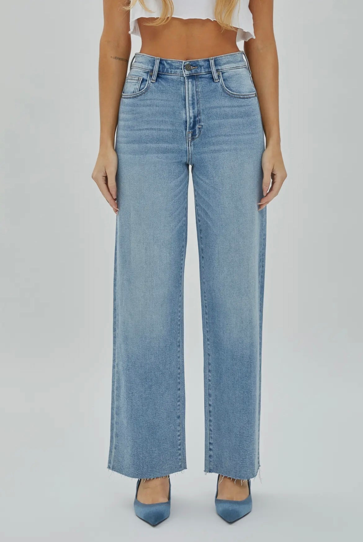 Logan HIDDEN Dad Jeans- Light