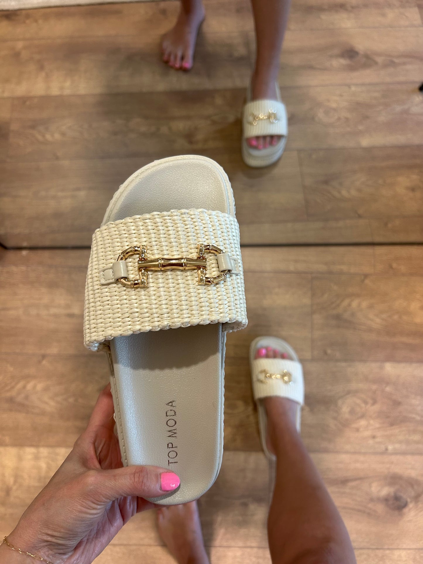 Panama Slide Platform Sandals