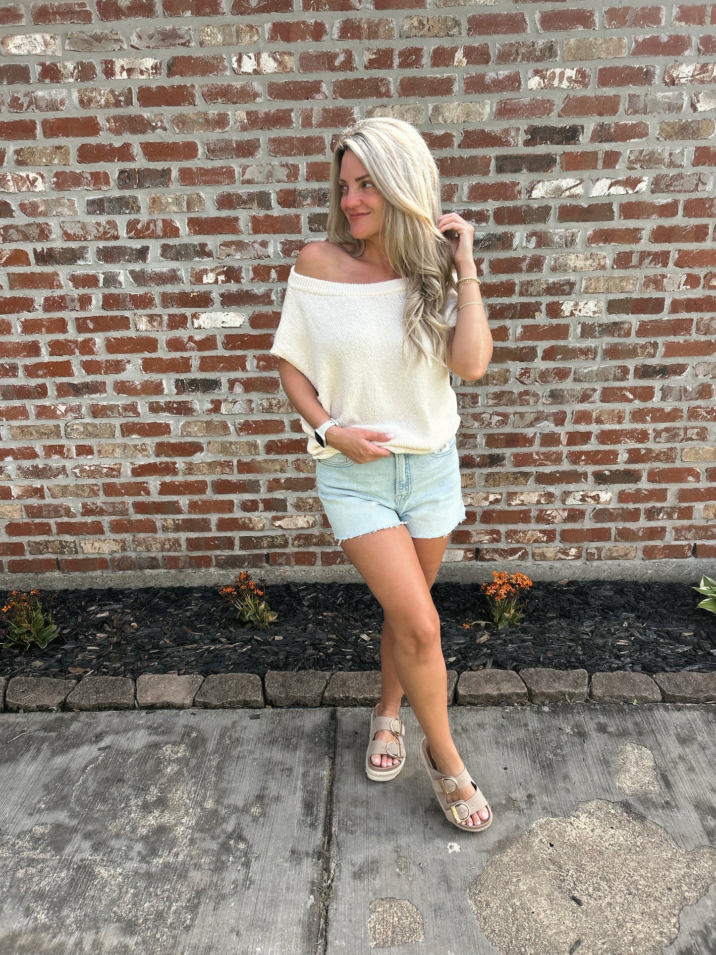 Claire Knit Sweater Top