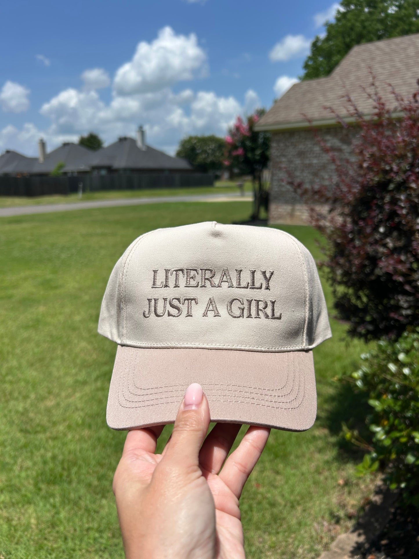 Literally Just A Girl Hat
