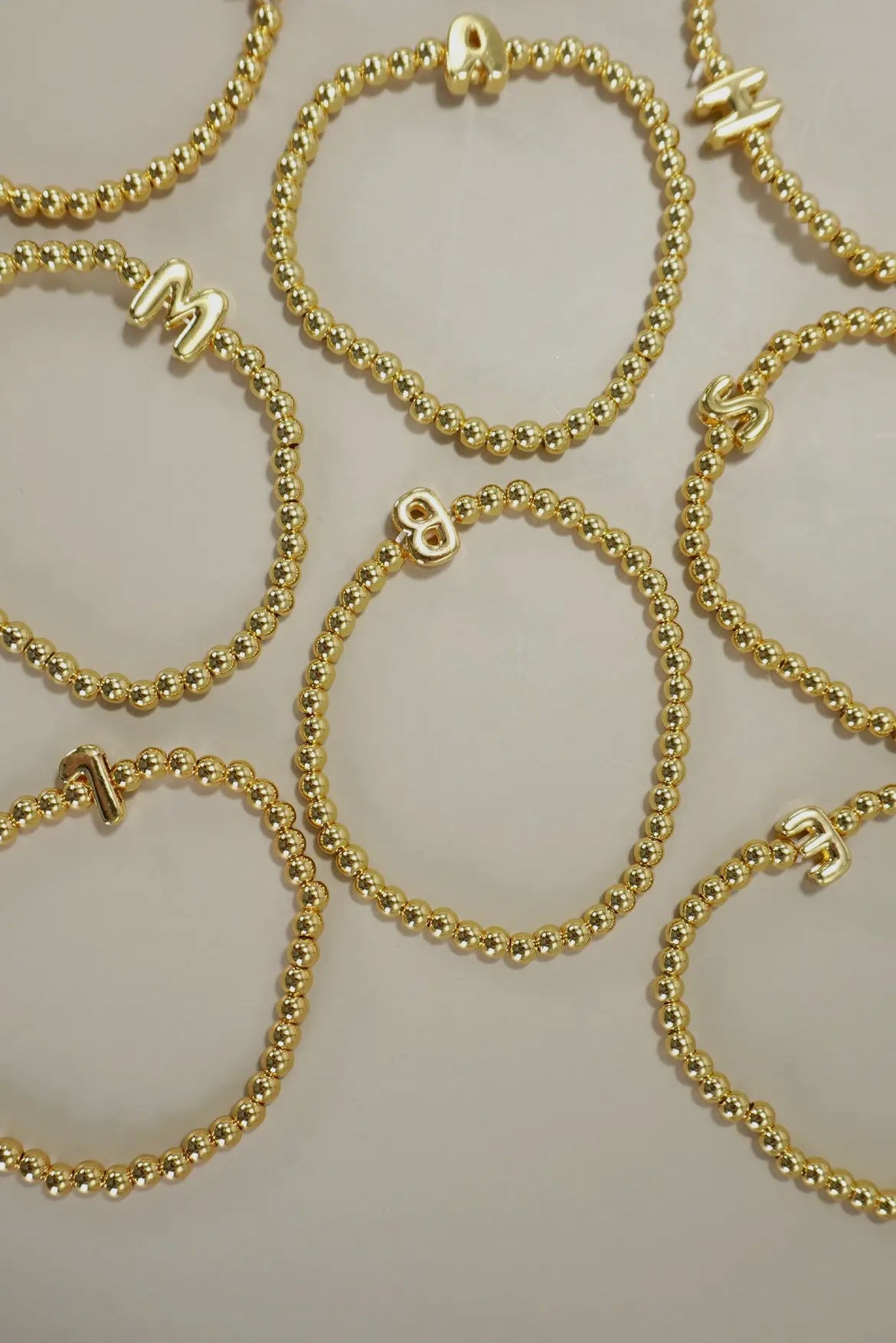 Initial Stretch Bracelet