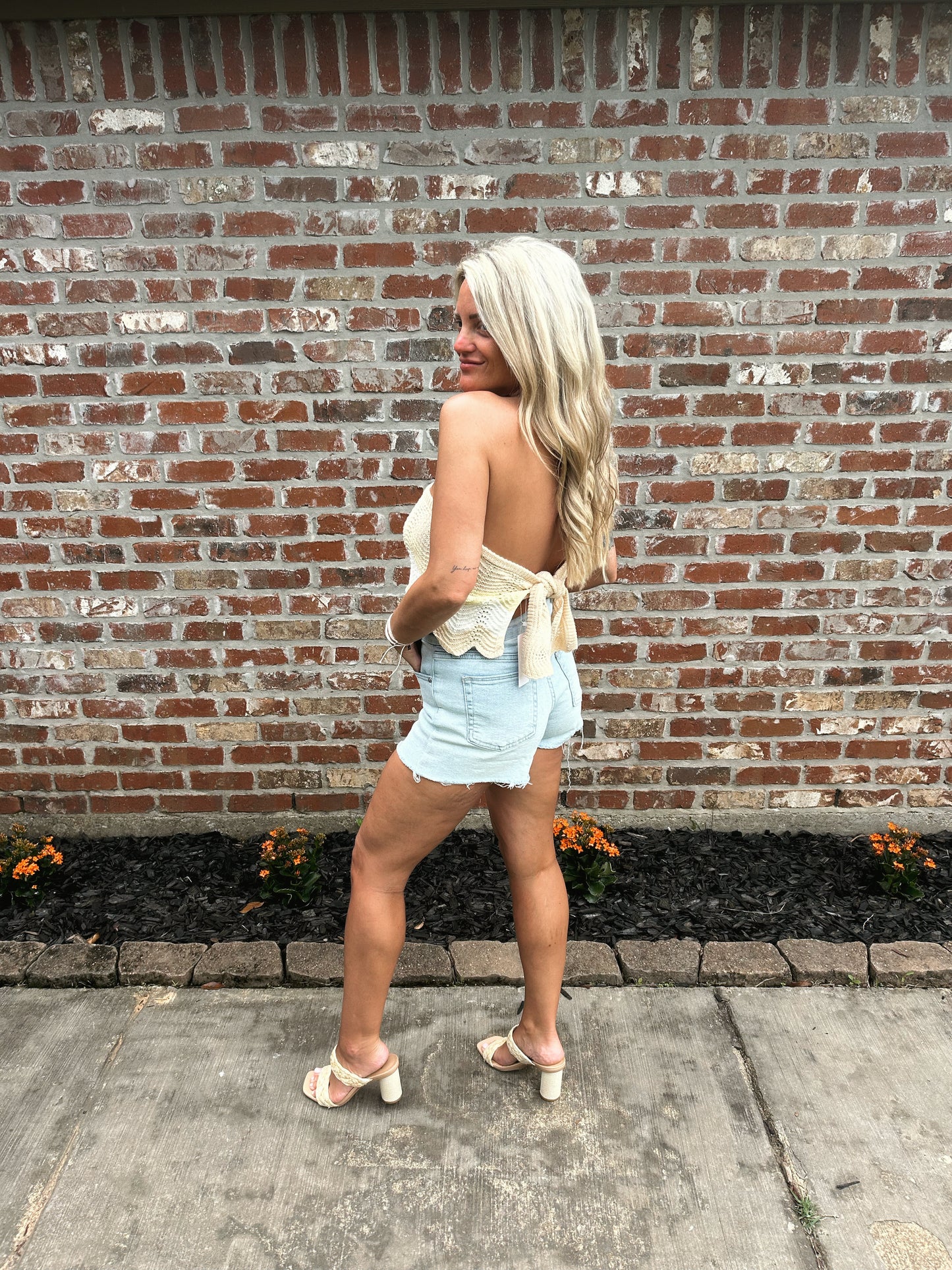 Sunrise Strapless Top