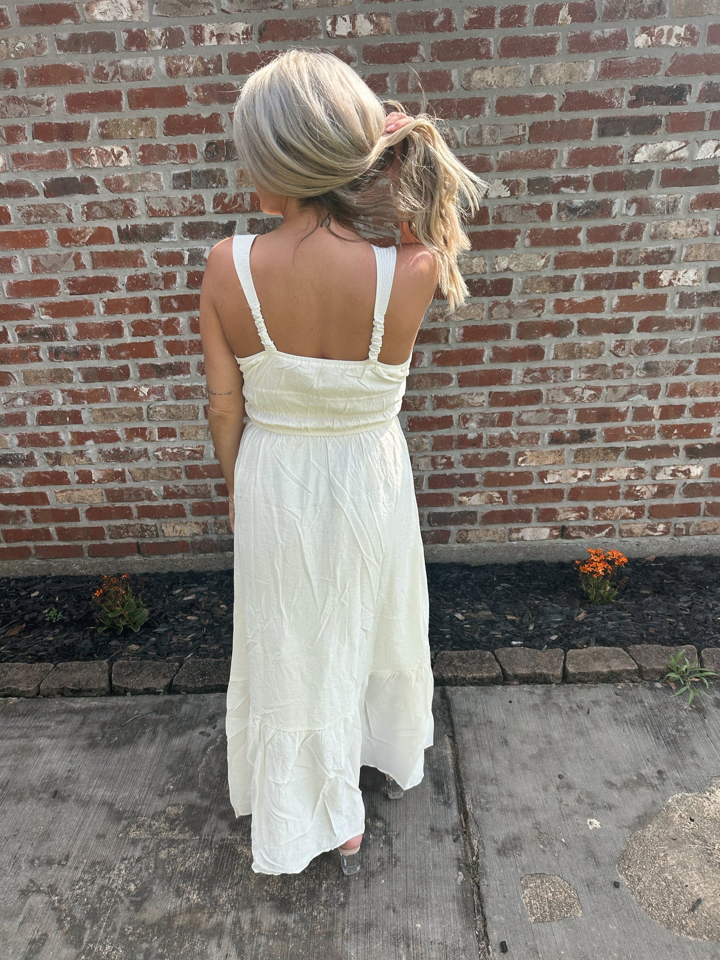 Sundown Dress- Ivory