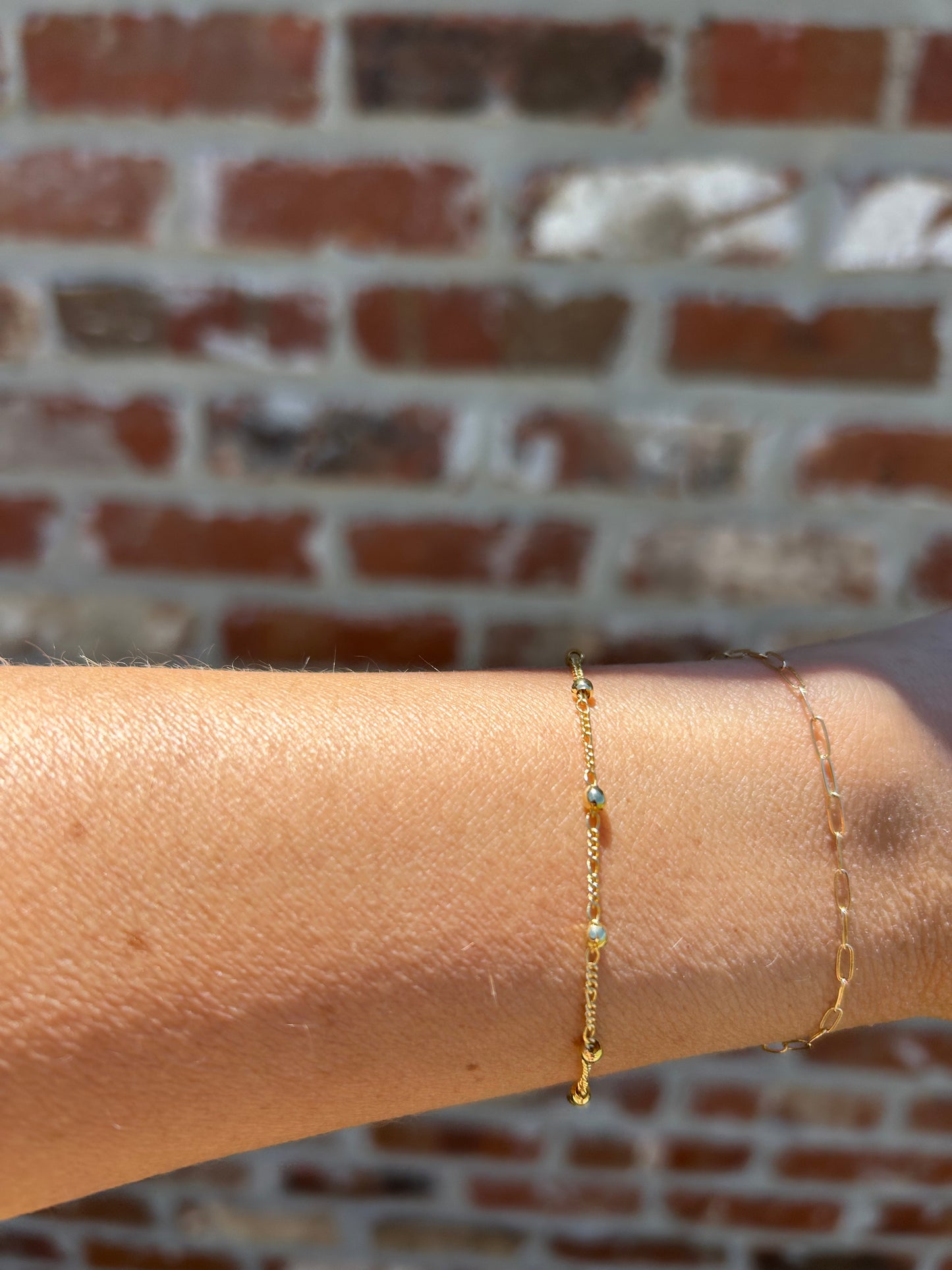 Cross charm bracelet