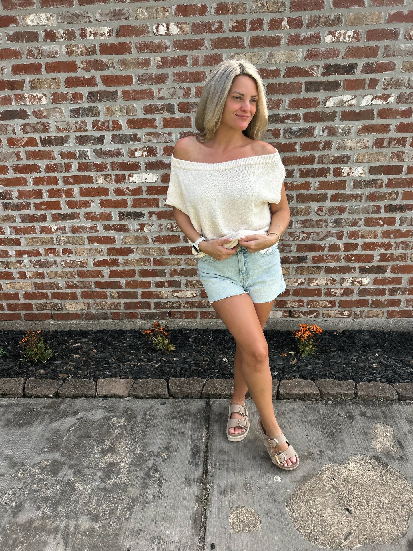 Claire Knit Sweater Top