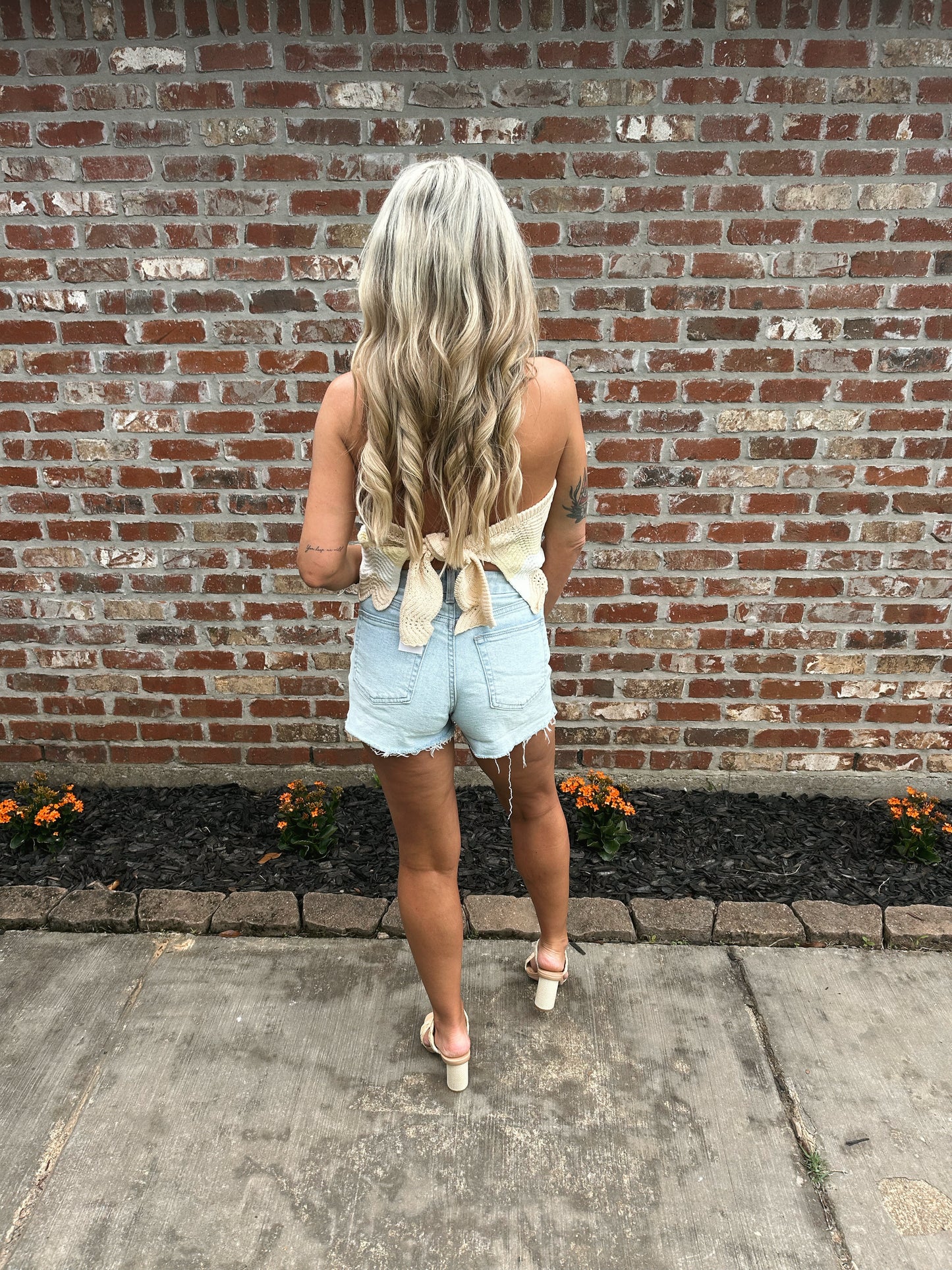 Sunrise Strapless Top