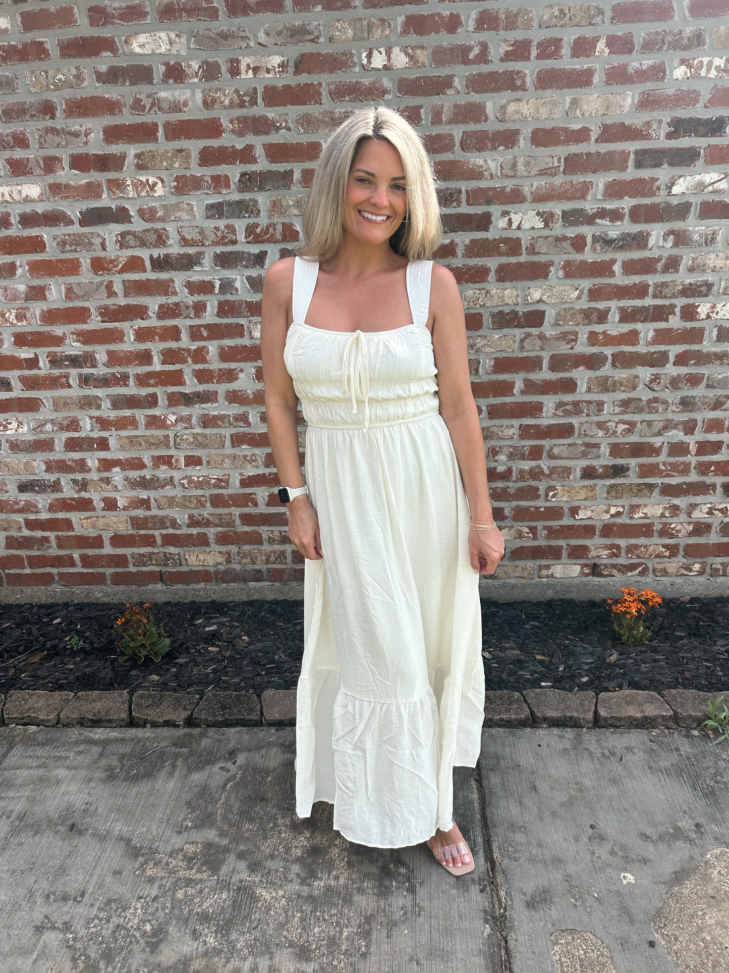 Sundown Dress- Ivory