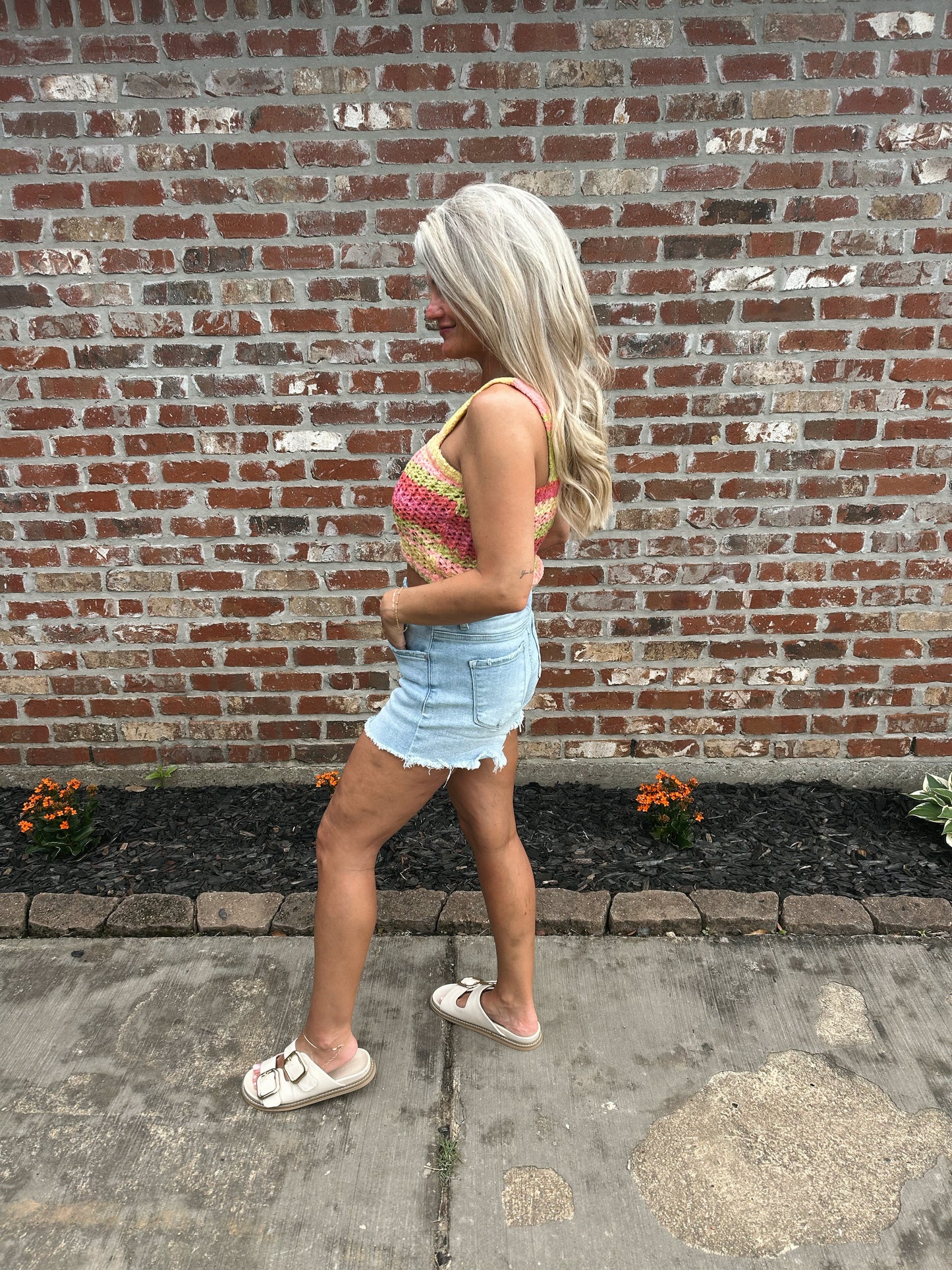 Rainbow Sweater Tank