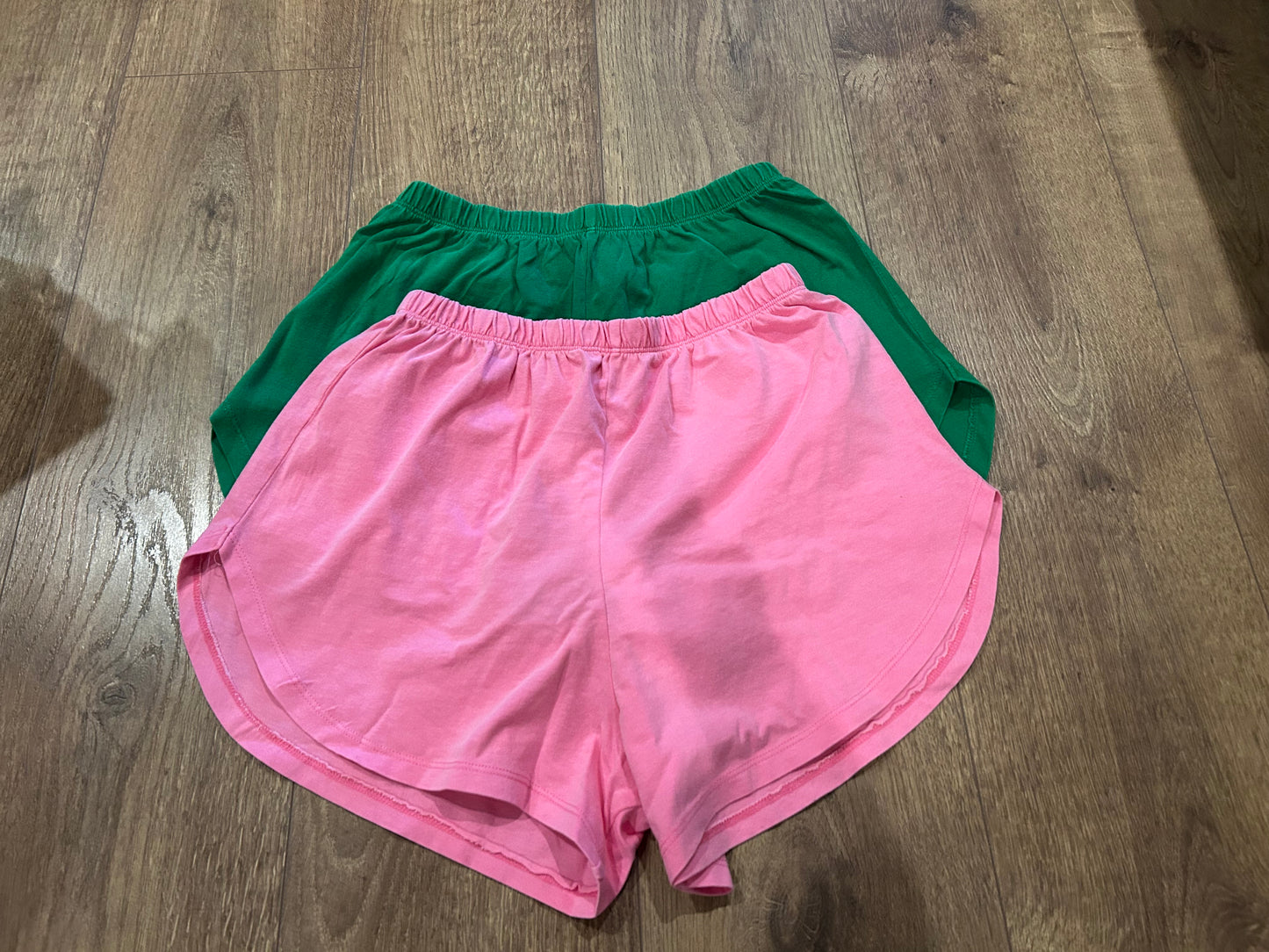 Dolphin Hem Cotton Shorts