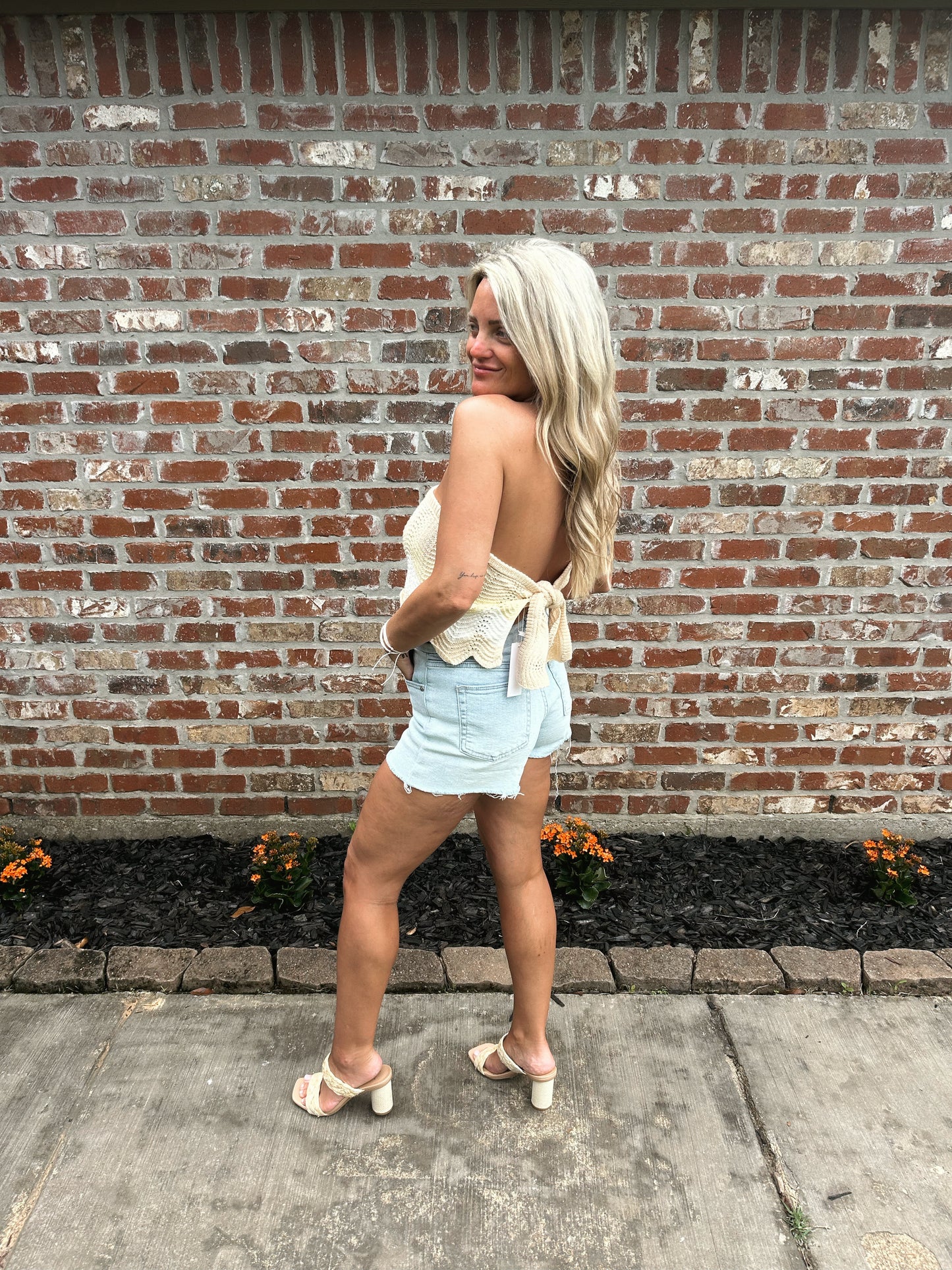 Sunrise Strapless Top