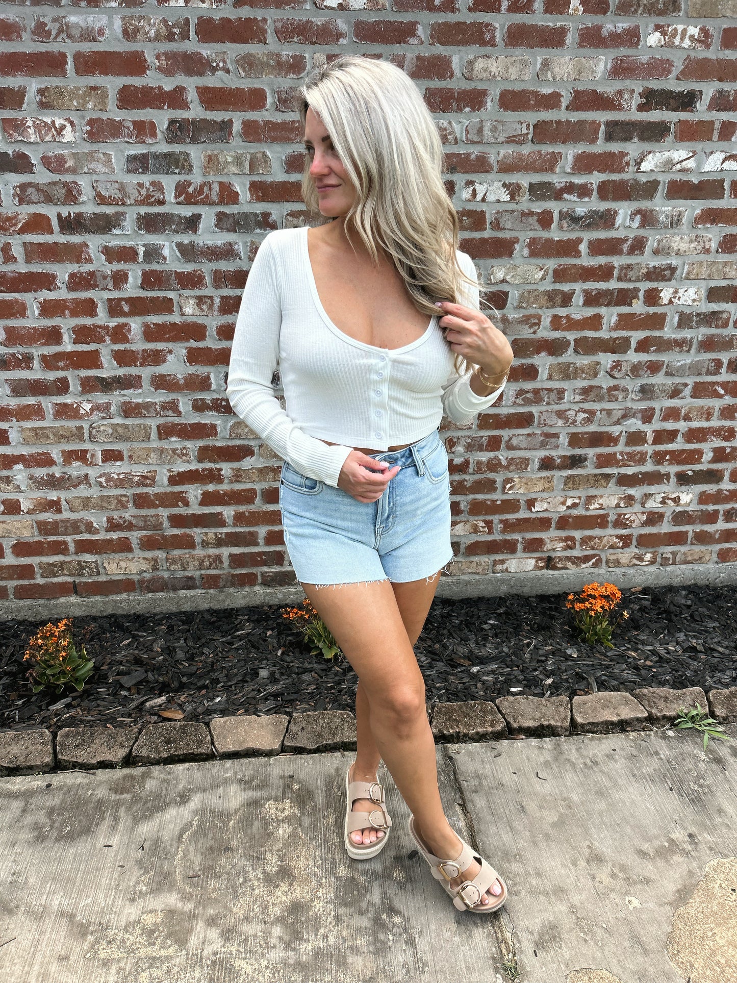 Lynn Cropped Longsleeve