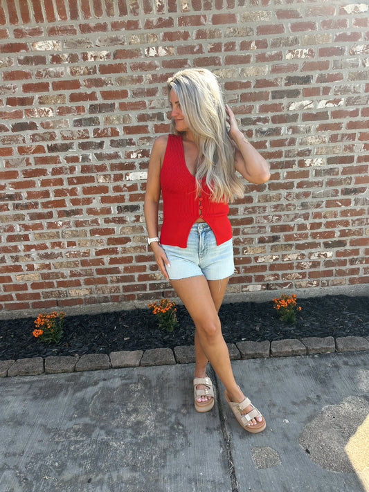 Jessie Split Hem Top