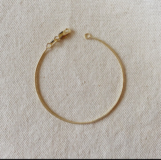 1.2 mm Snake Chain Bracelet