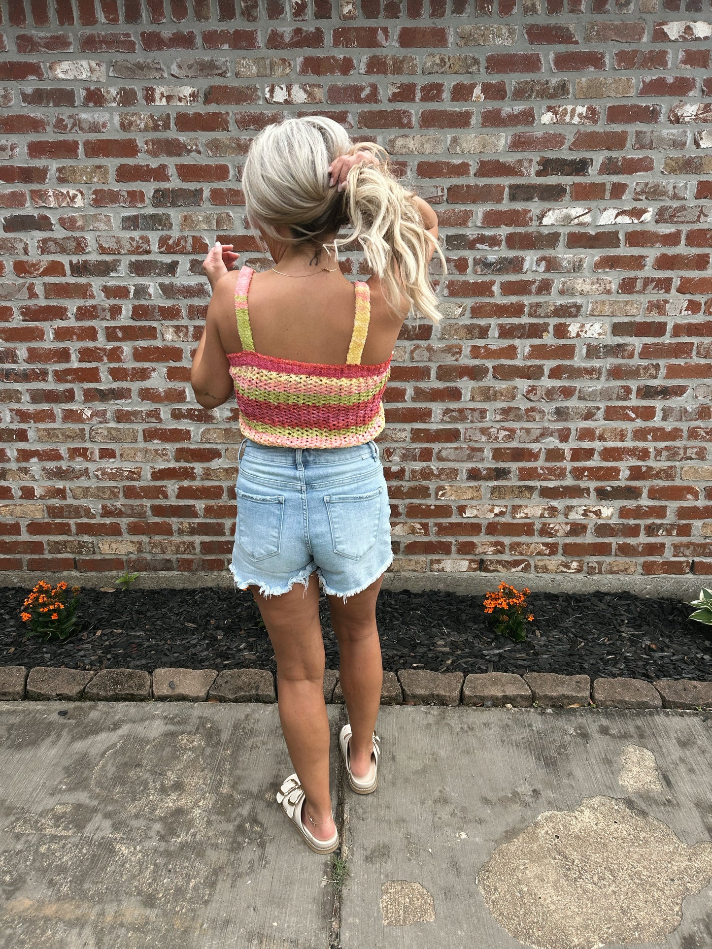 Rainbow Sweater Tank