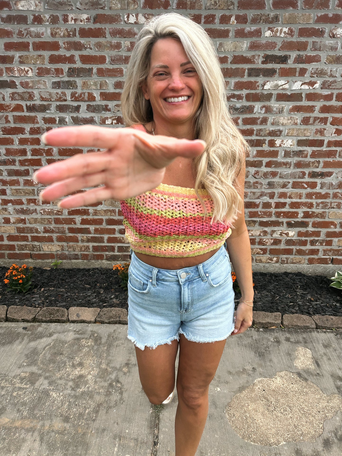 Rainbow Sweater Tank