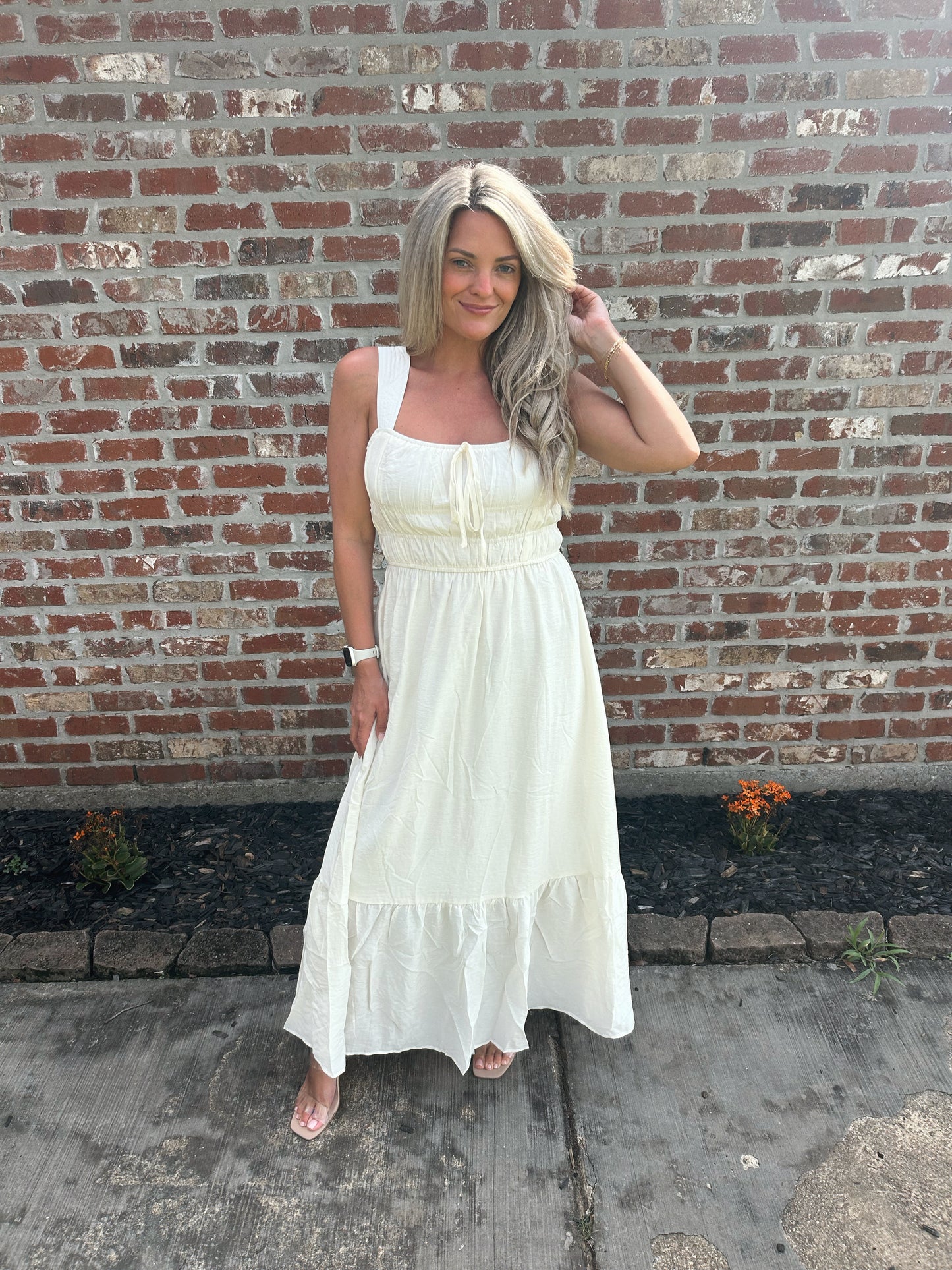 Sundown Dress- Ivory
