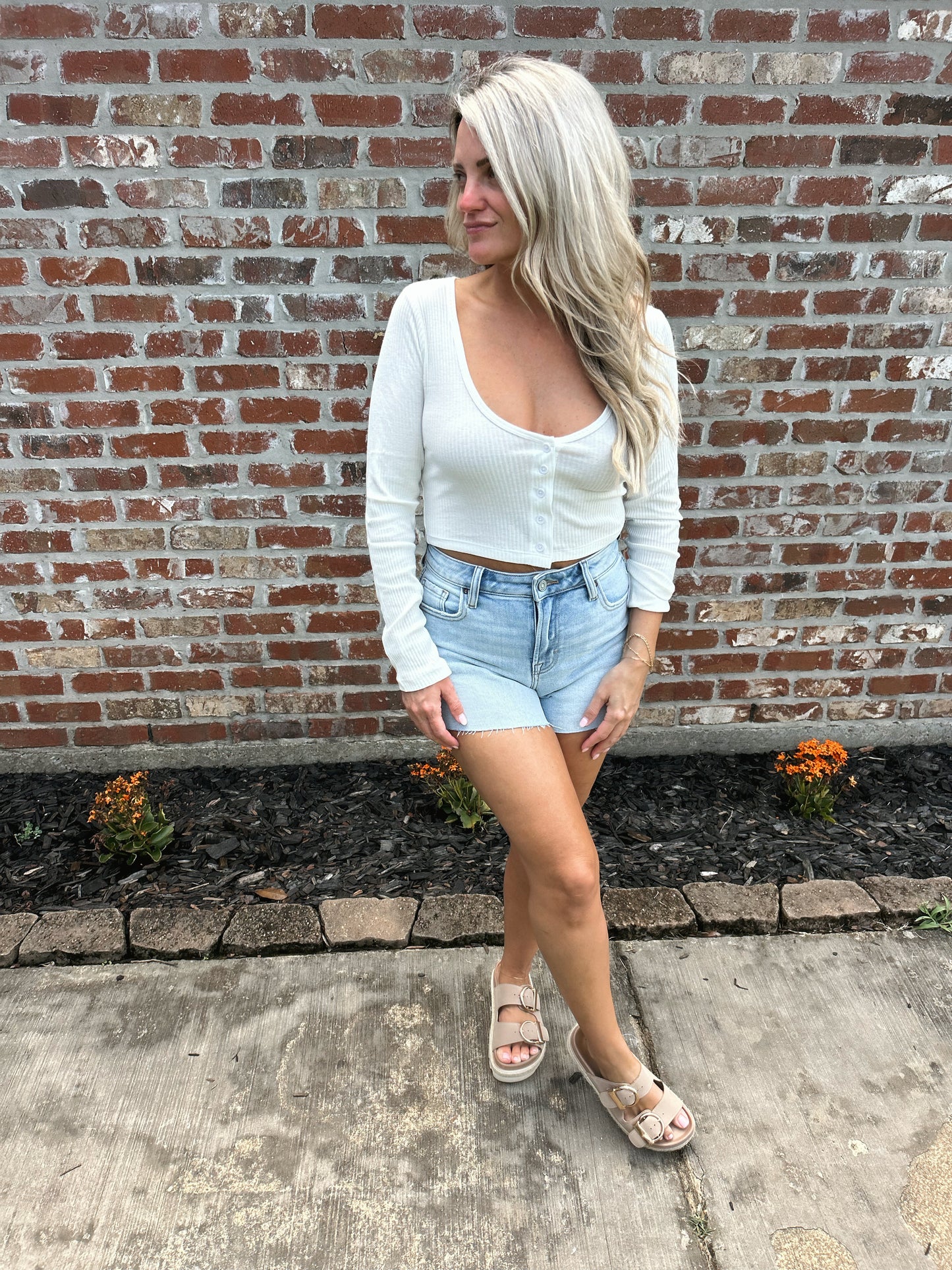 Lynn Cropped Longsleeve