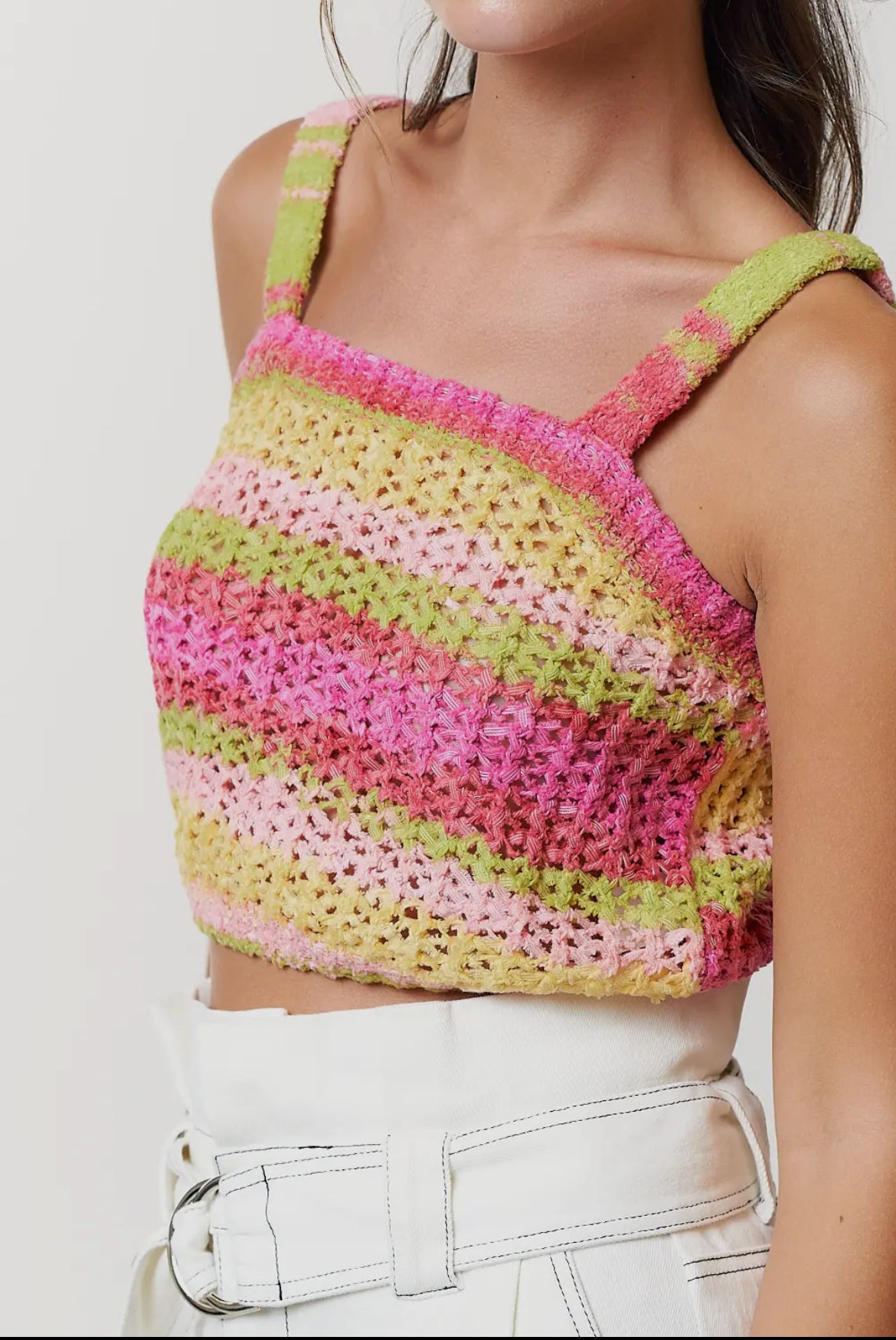 Rainbow Sweater Tank