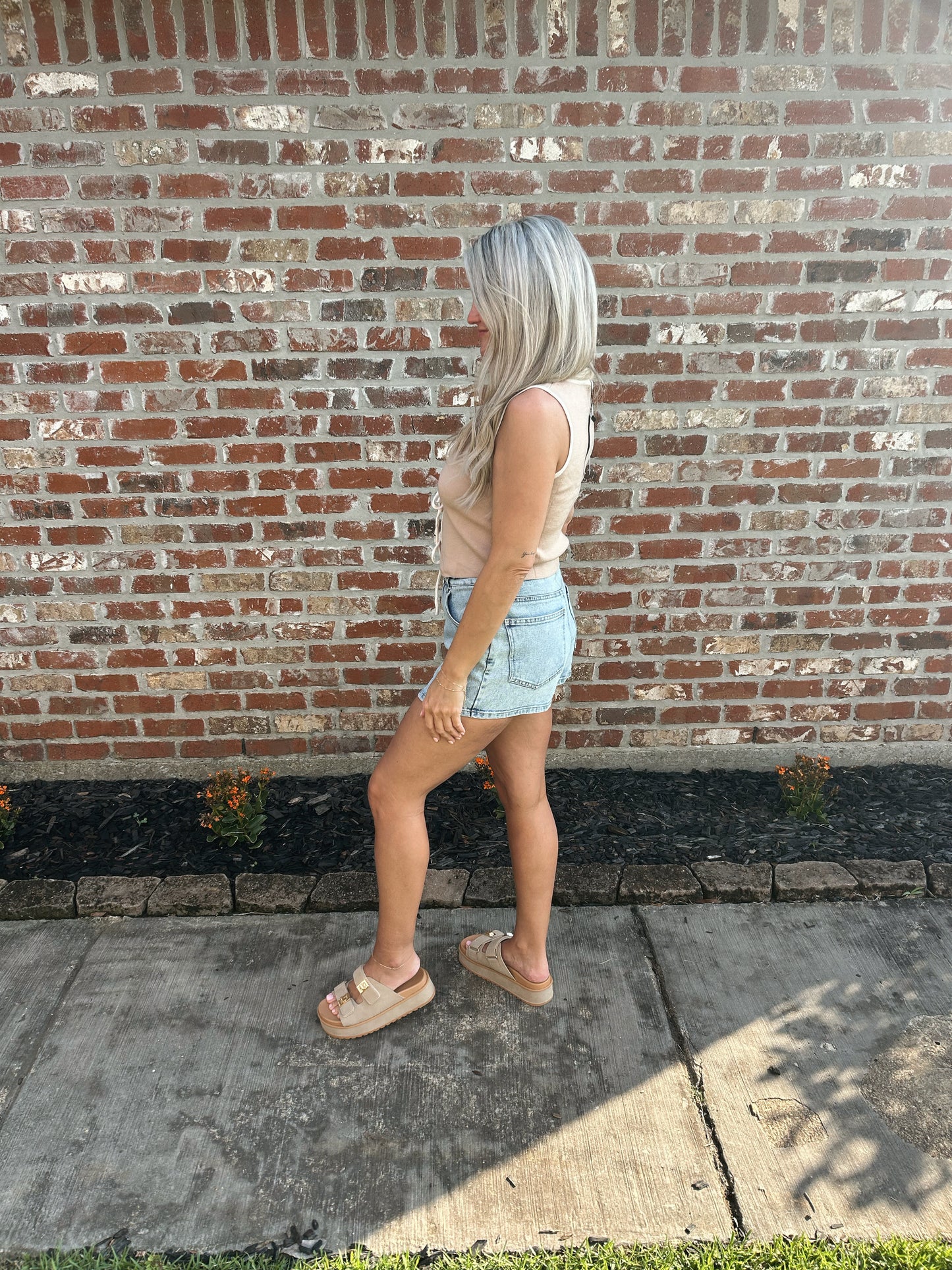 Audrey Tie Front Tank